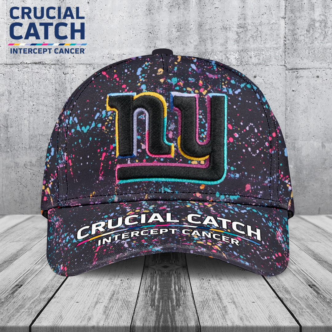 New York Giants Crucial Catch 2025 Classic Cap