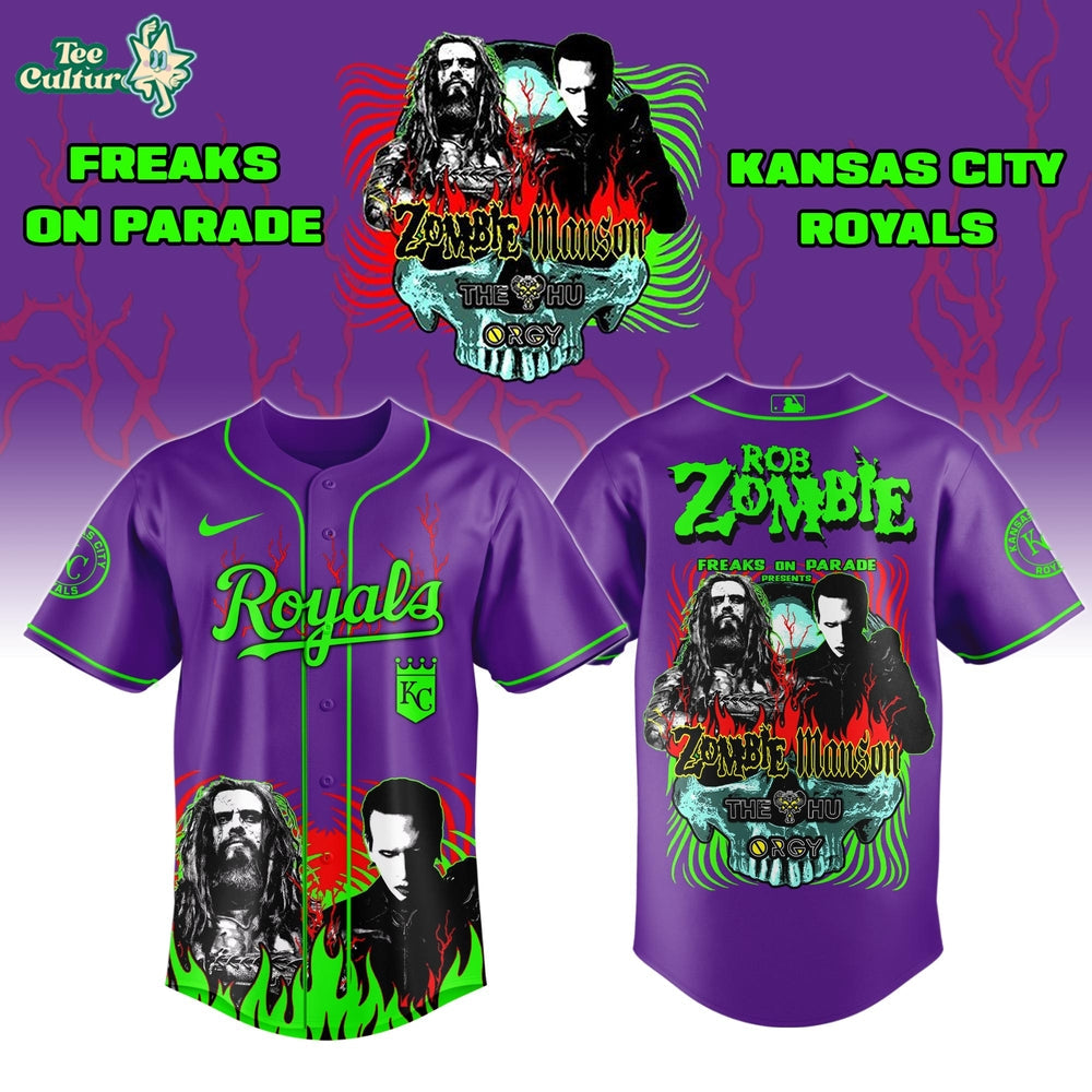 Texas Rangers x Freaks On Parade Tour 2026 Colab Jersey Limited Edition