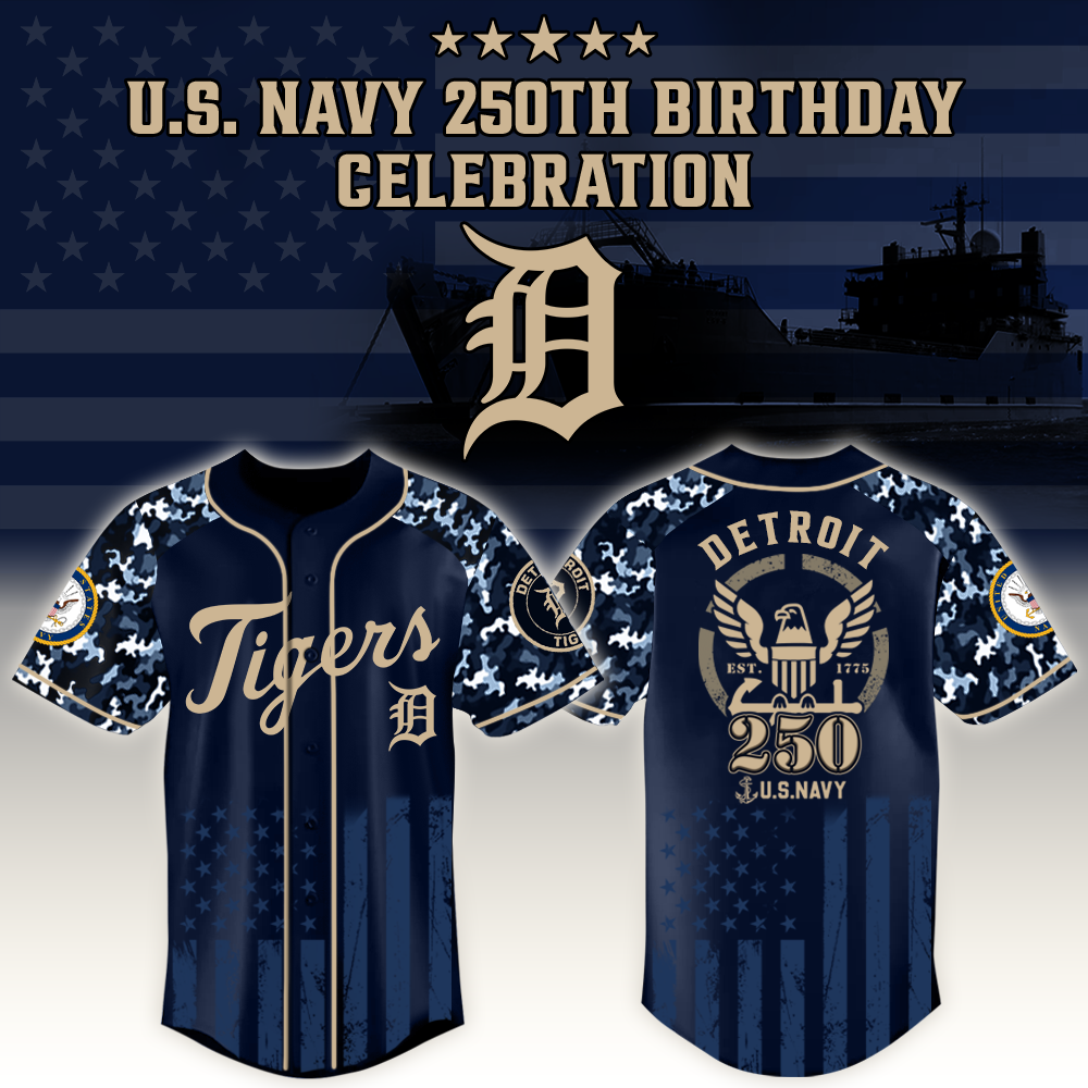 Detroit Tigers x US Navy 250th Birthday Edition
