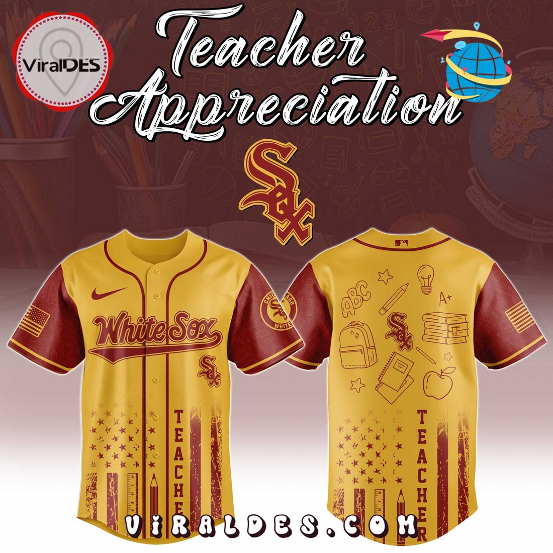 Chicago White Sox MLB x Teacher Appreciation Day Jersey