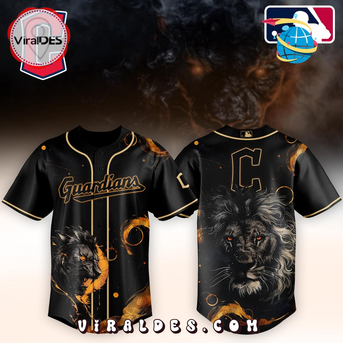 Cleveland Guardians x Lion Baseball Jersey