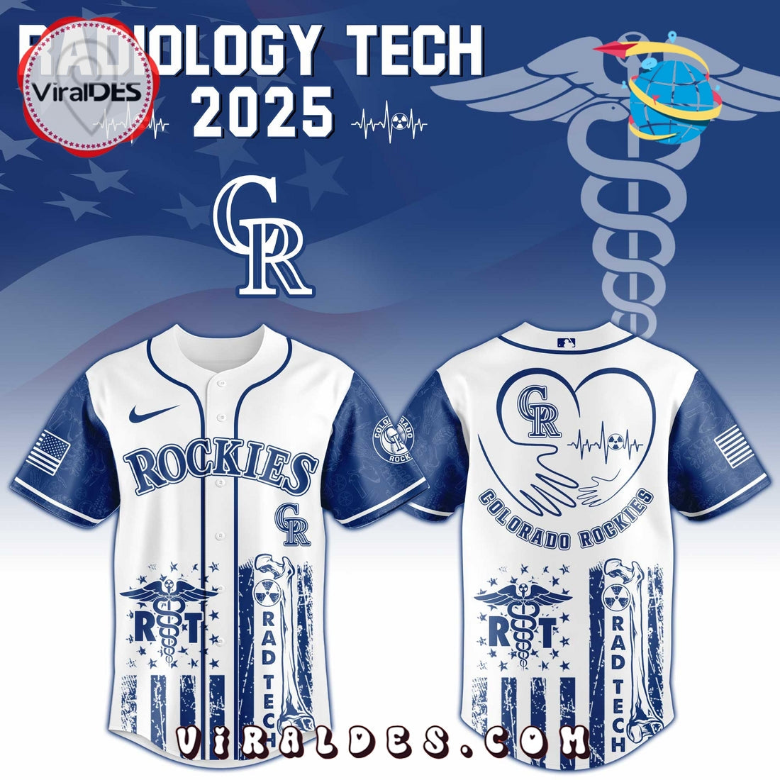 Colorado Rockies MLB x Radiology Tech Night Jersey