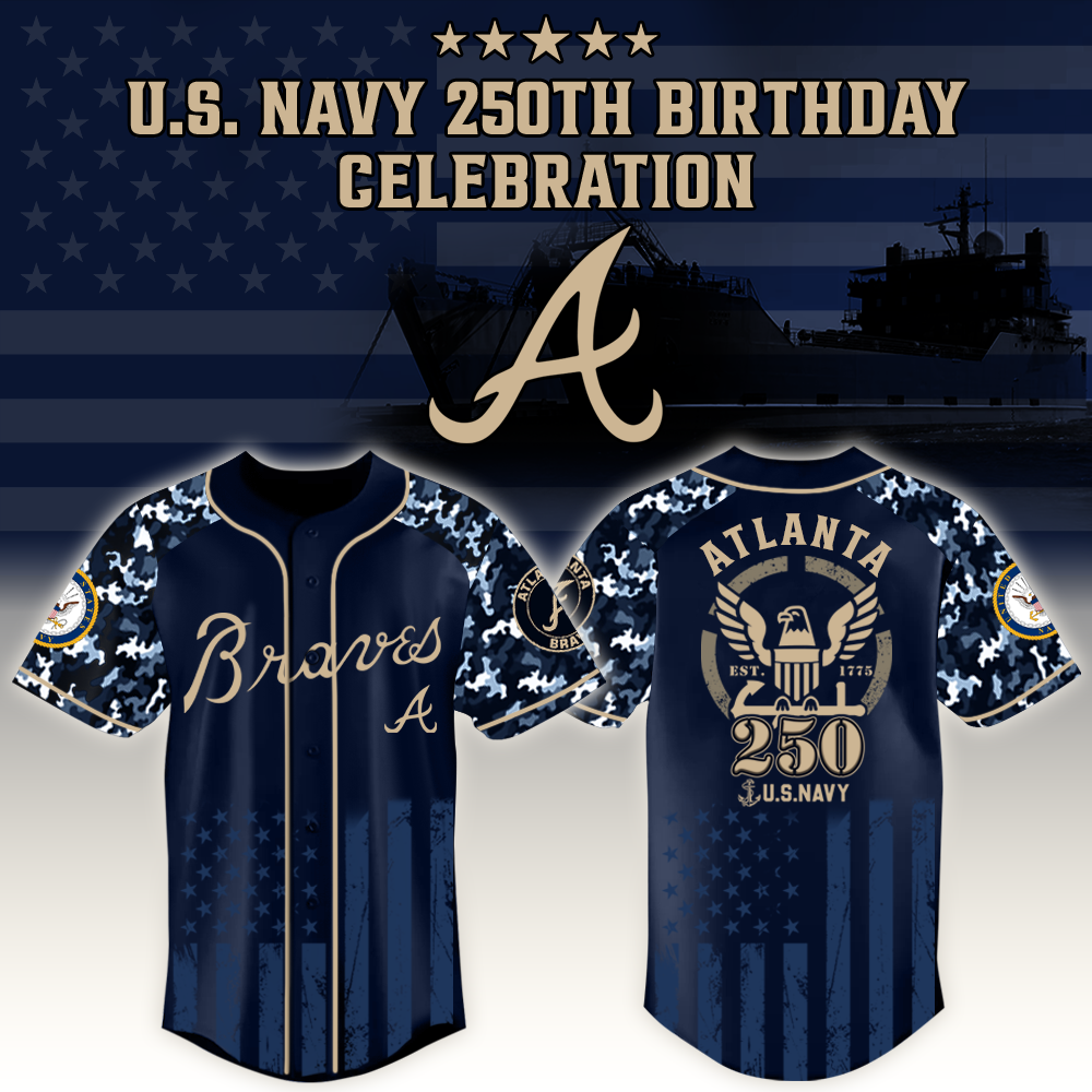 Atlanta Braves x US Navy 250th Birthday Edition