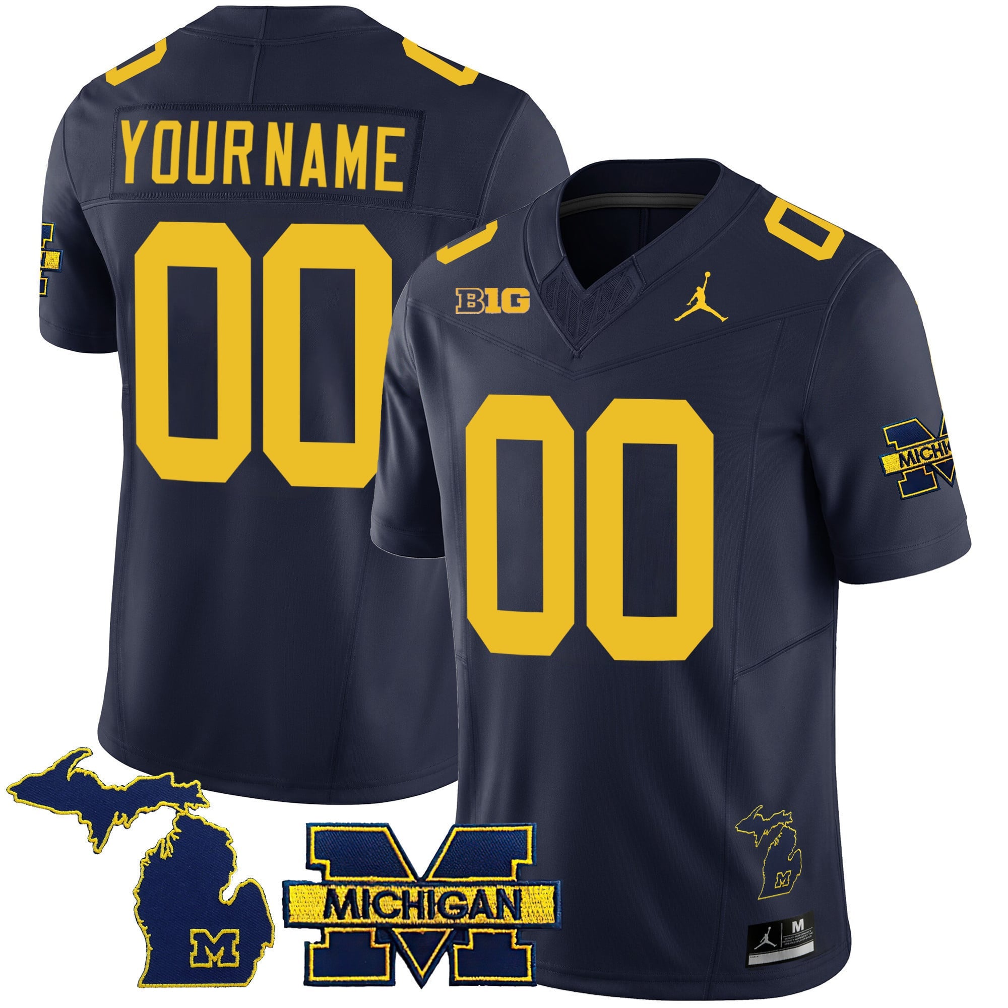 Michigan Wolverines 2024 Special Custom Jersey - All Stitched