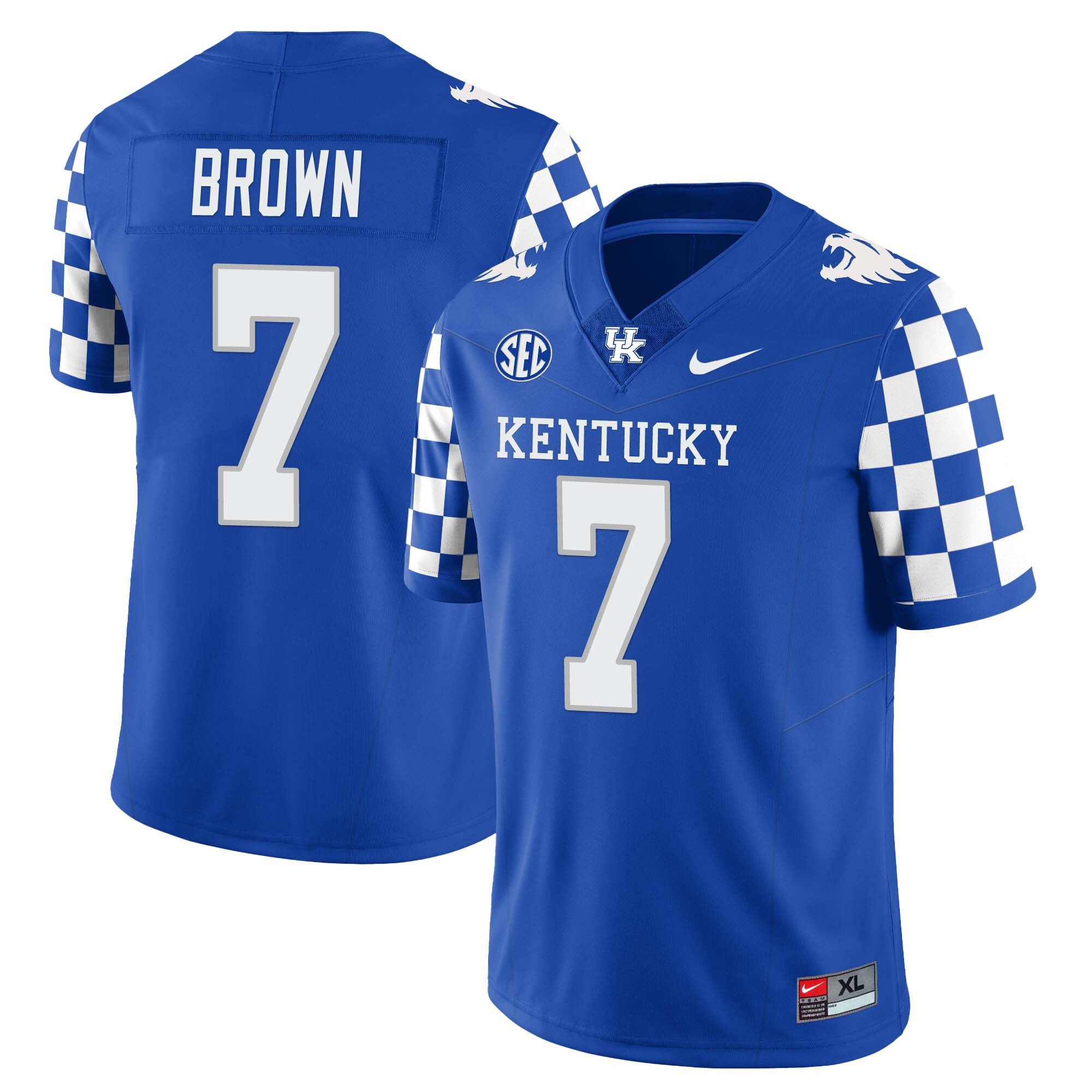 Menâs Kentucky Wildcats Football Jersey â All Stitched