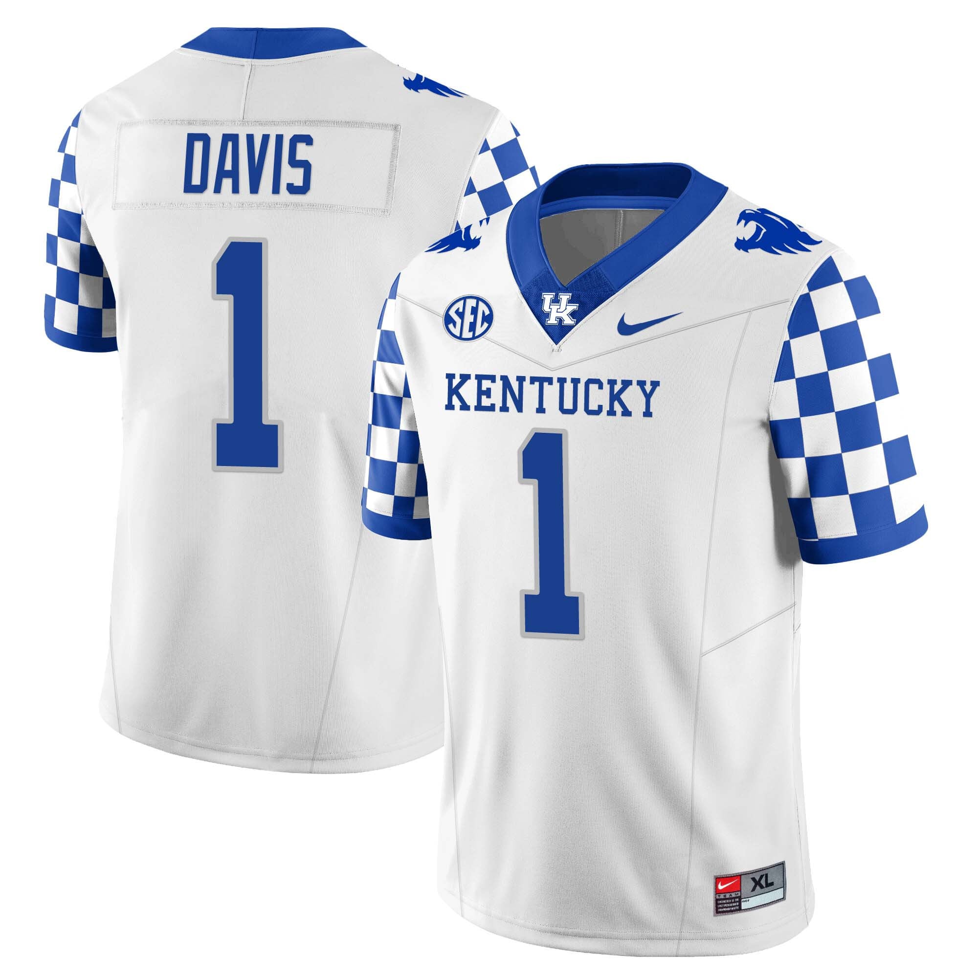 Menâs Kentucky Wildcats Football Jersey â All Stitched