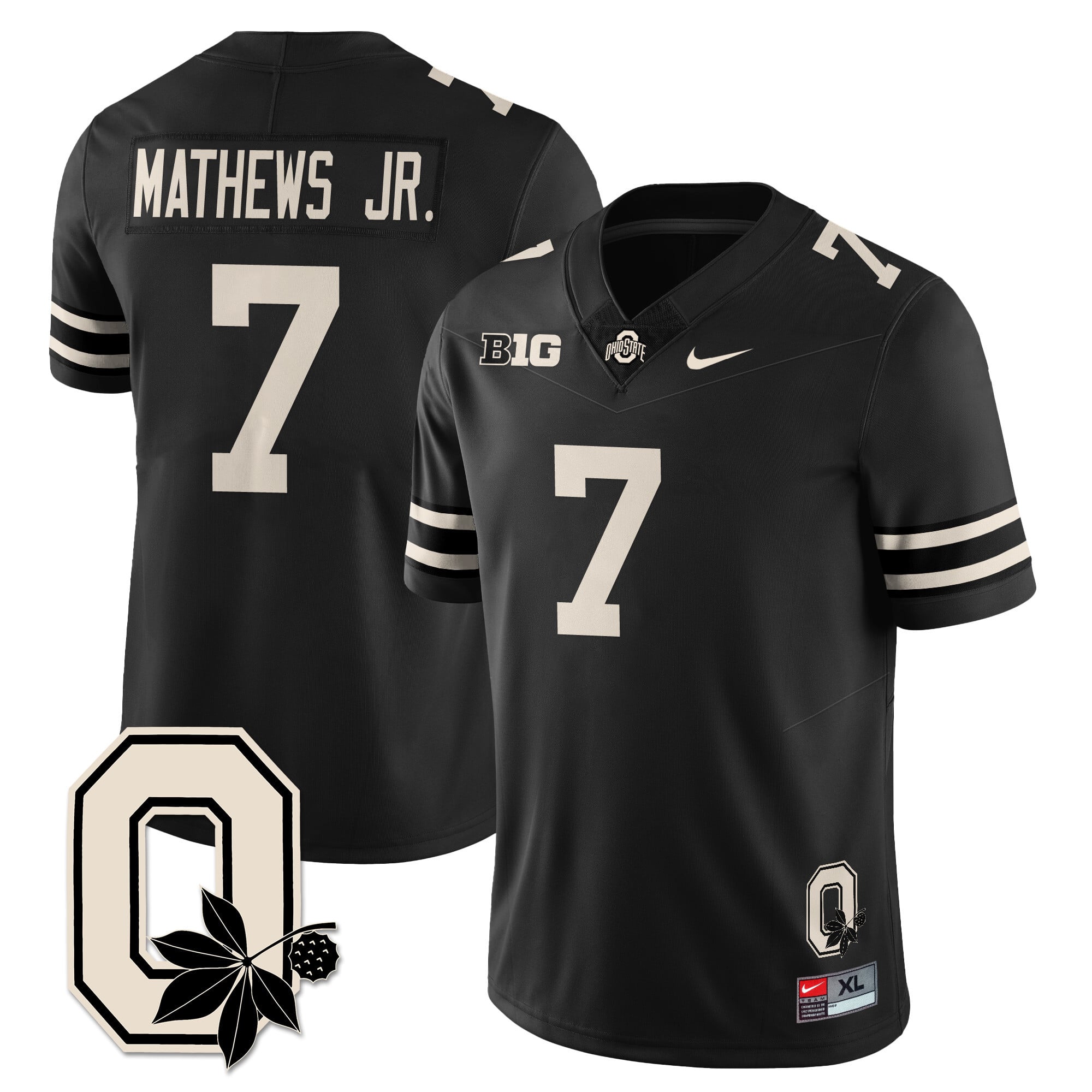 Custom Ohio State Buckeyes 2025 Vapor Limited Jersey - All Stitched