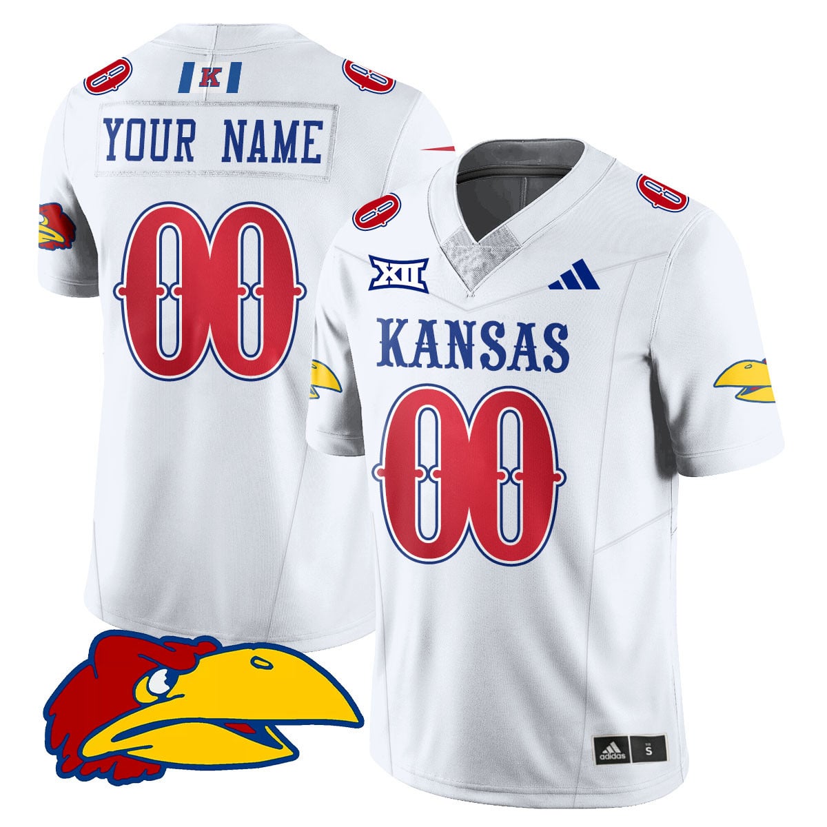 Women's Kansas Jayhawks Football 2025 Limited Jersey - All Stitched