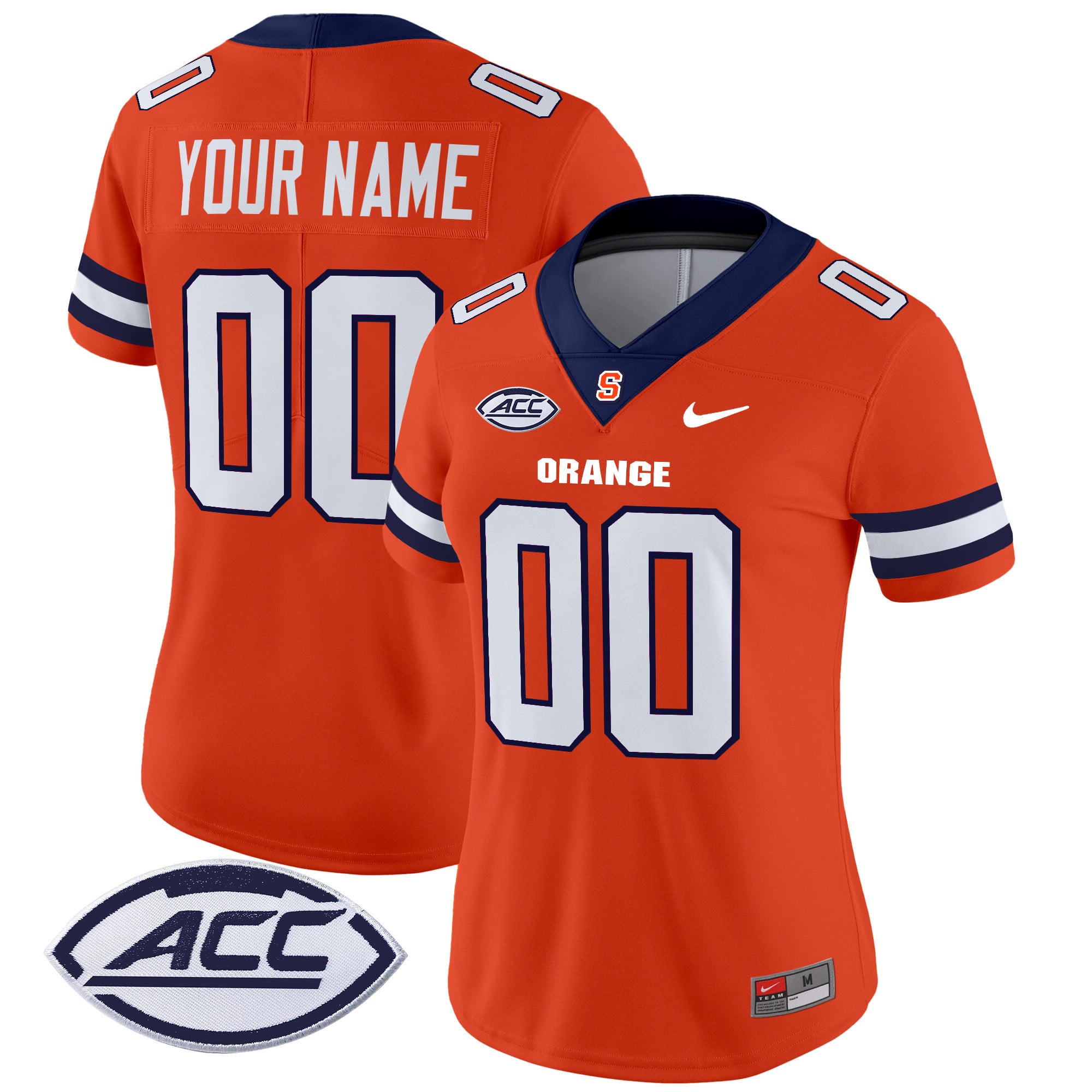 Syracuse Orange 2025 Vapor Limited Custom Jersey - All stitched