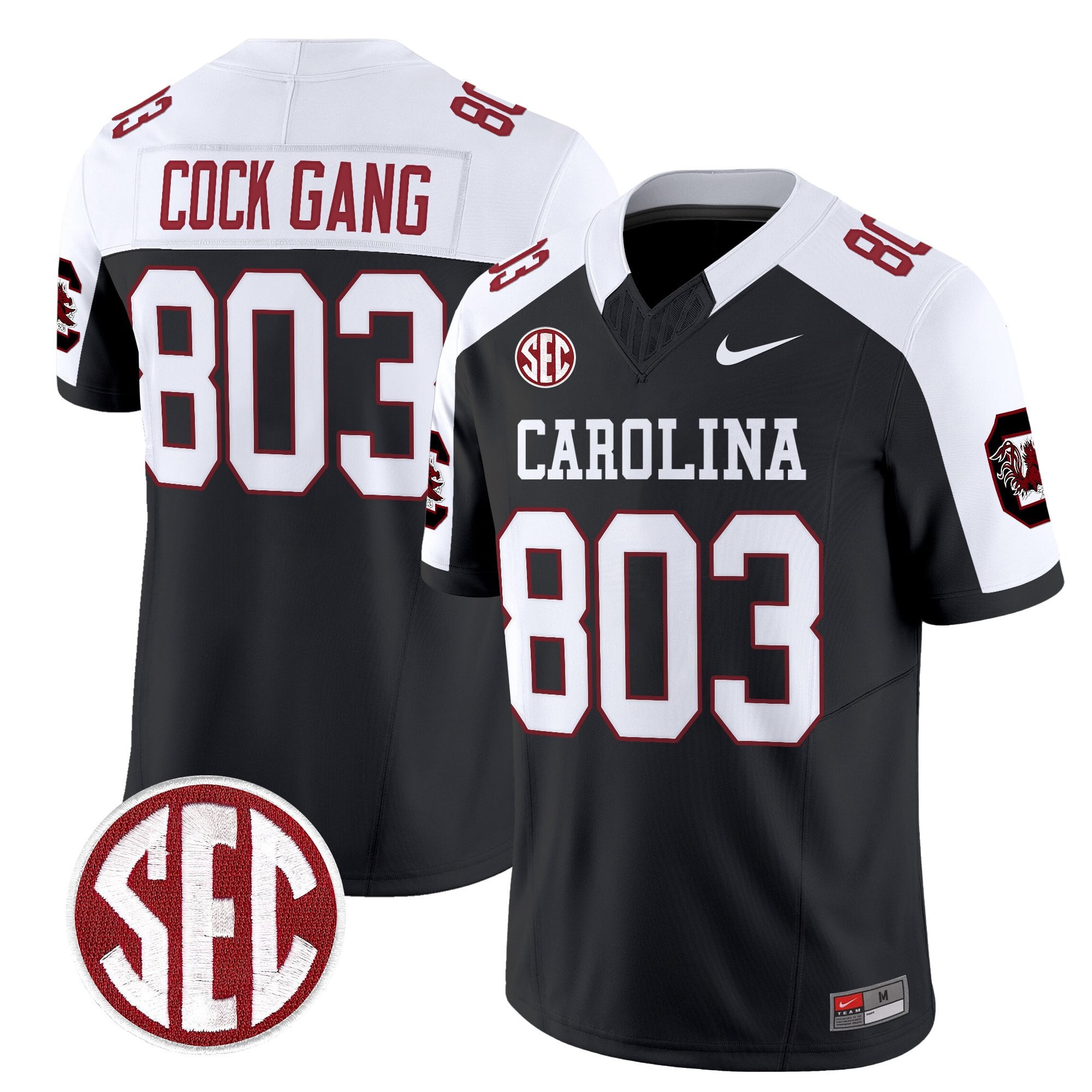 Men's South Carolina Gamecocks 1980 Throwback Vapor Limited Jersey â Rebrand 2026 â All Stitched