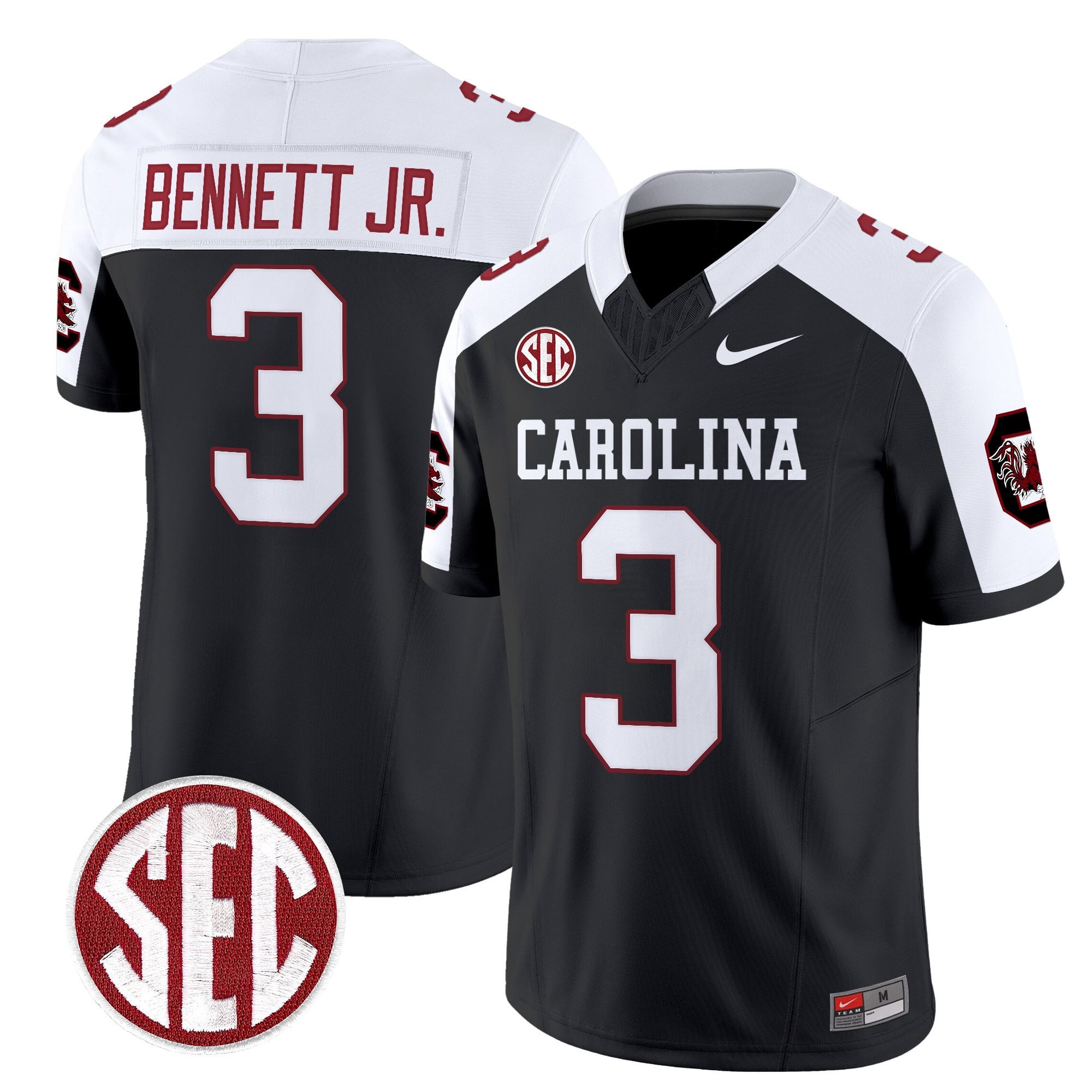 Men's South Carolina Gamecocks 1980 Throwback Vapor Limited Jersey â Rebrand 2026 â All Stitched