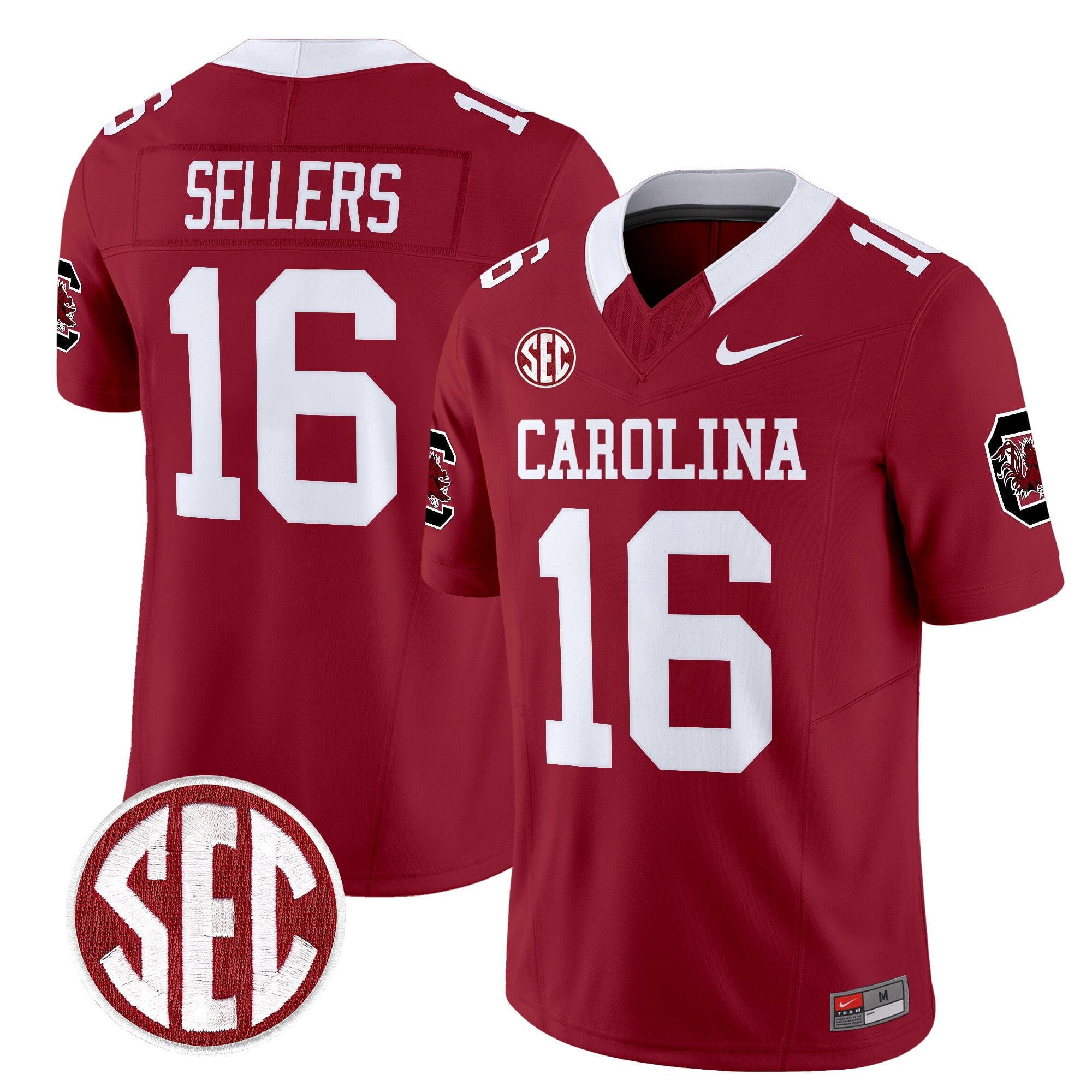 Men's South Carolina Gamecocks 1980 Throwback Vapor Limited Jersey â Rebrand 2026 â All Stitched