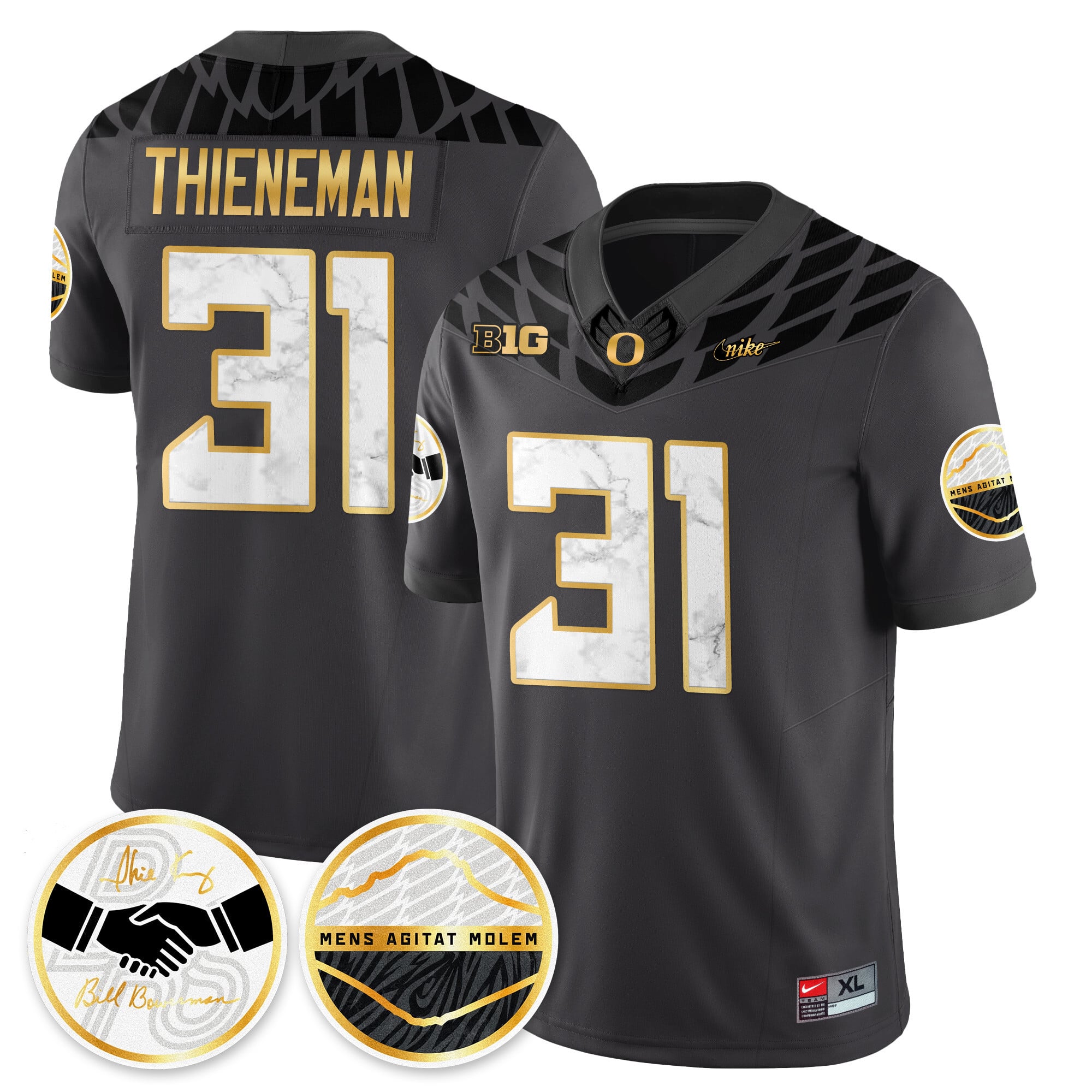 Men's Oregon Ducks 2025 "Shoe Duck" Jersey - All Stitched
