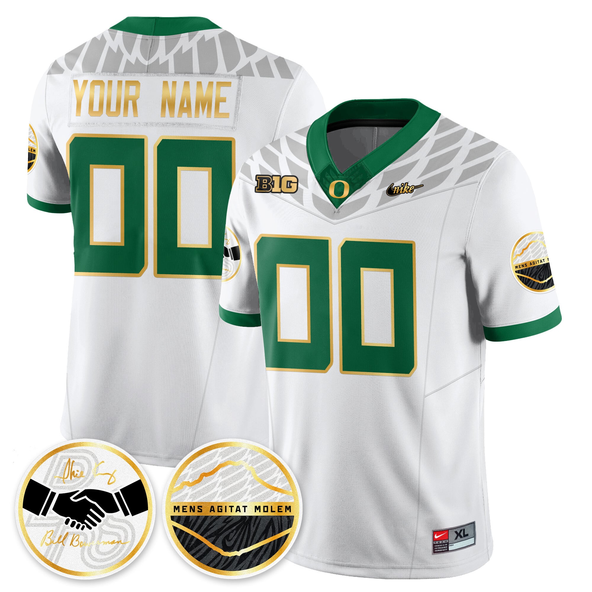 Men's Oregon Ducks 2025 "Shoe Duck" Jersey - All Stitched