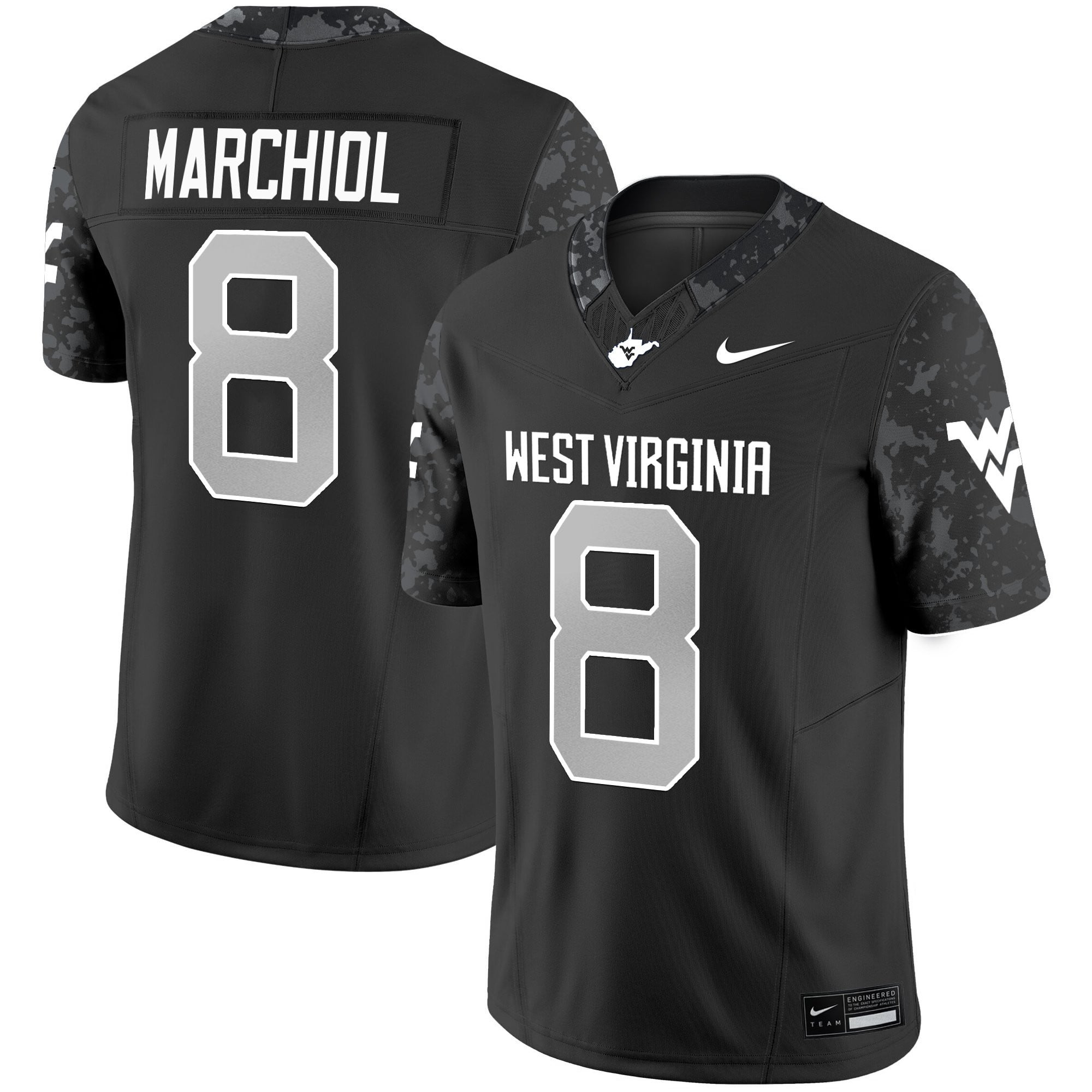 Women's West Virginia Mountaineers 2025 Vapor Limited Jersey - All Stitched