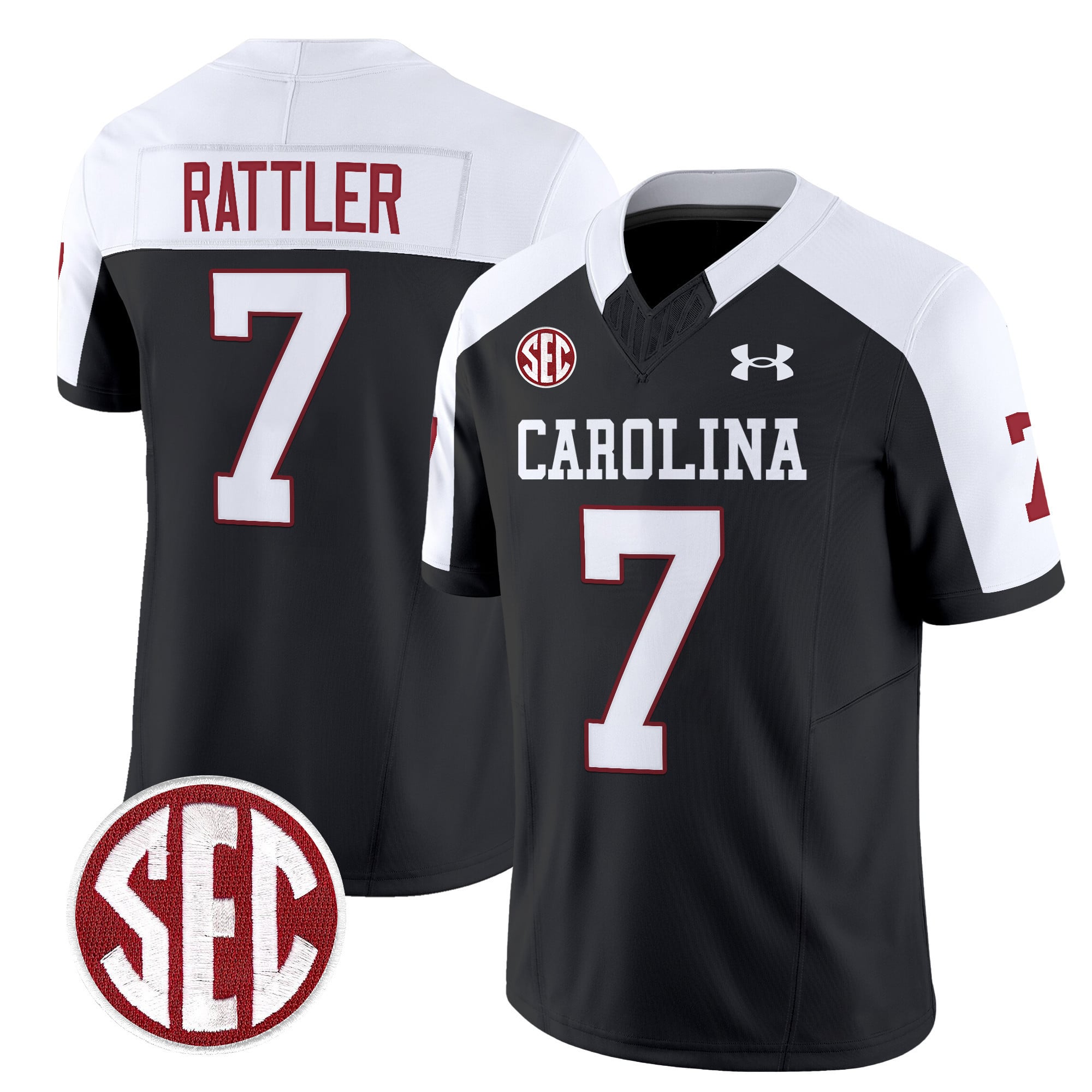 Men's South Carolina Gamecocks 1980 Throwback Vapor Limited Jersey - All Stitched
