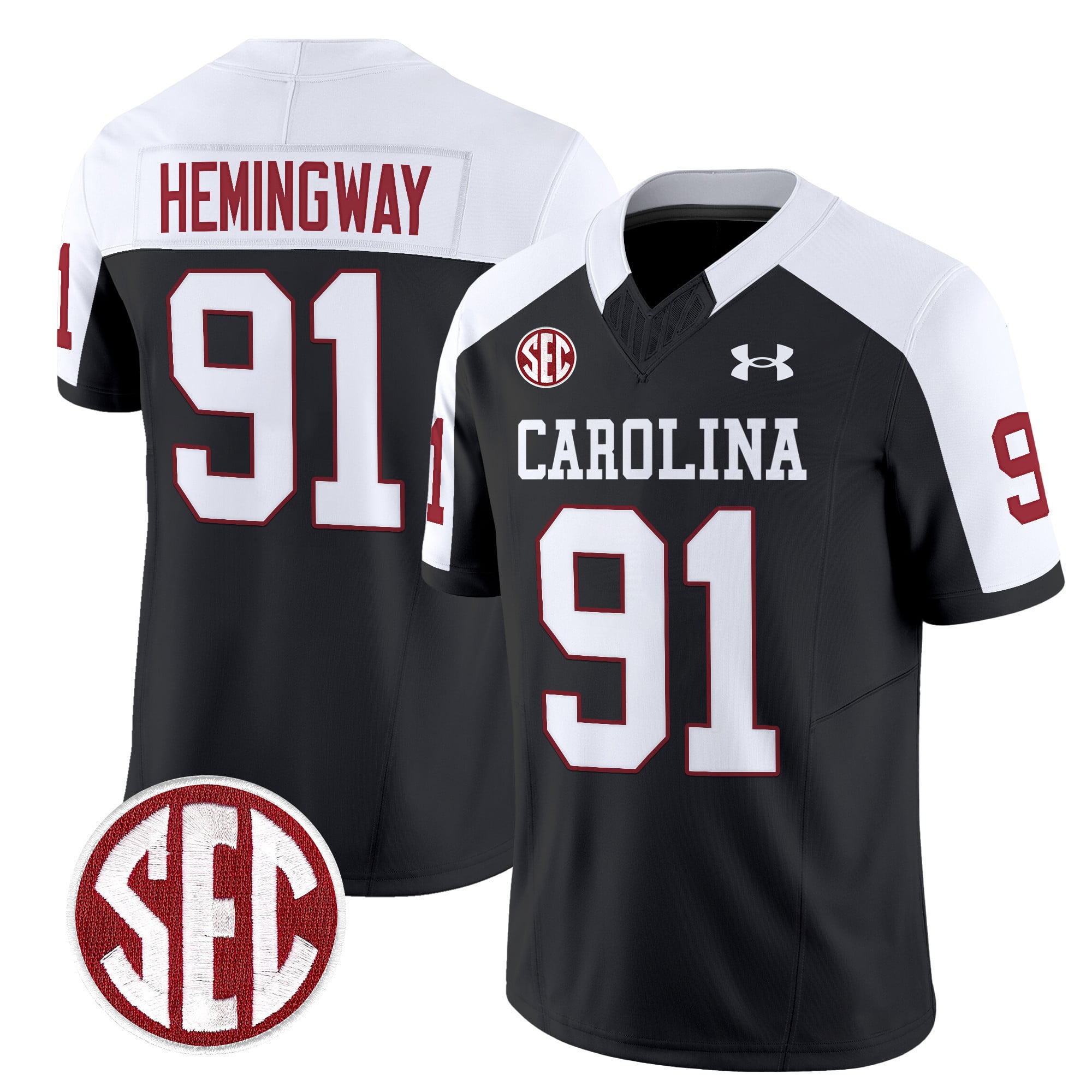 Men's South Carolina Gamecocks 1980 Throwback Vapor Limited Jersey - All Stitched