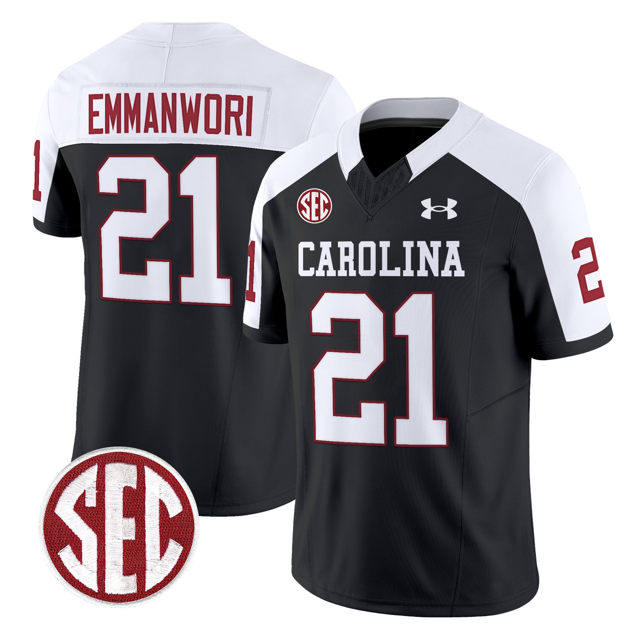 Men's South Carolina Gamecocks 1980 Throwback Vapor Limited Jersey - All Stitched