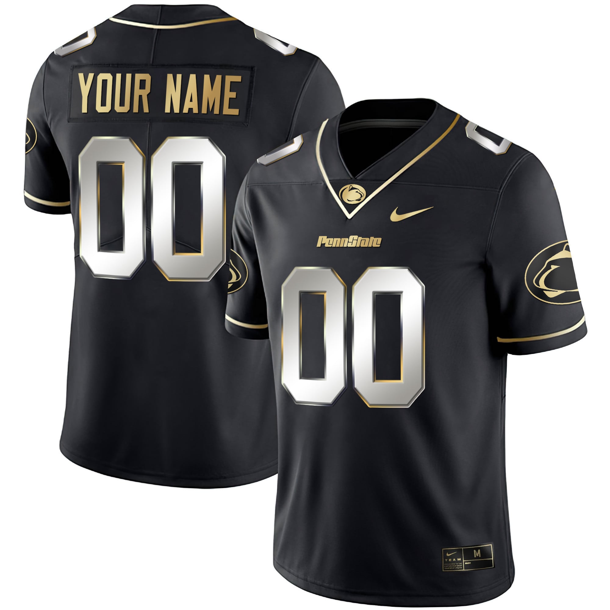 Penn State Nittany Lions Custom Name & Number Jersey - All Stitched