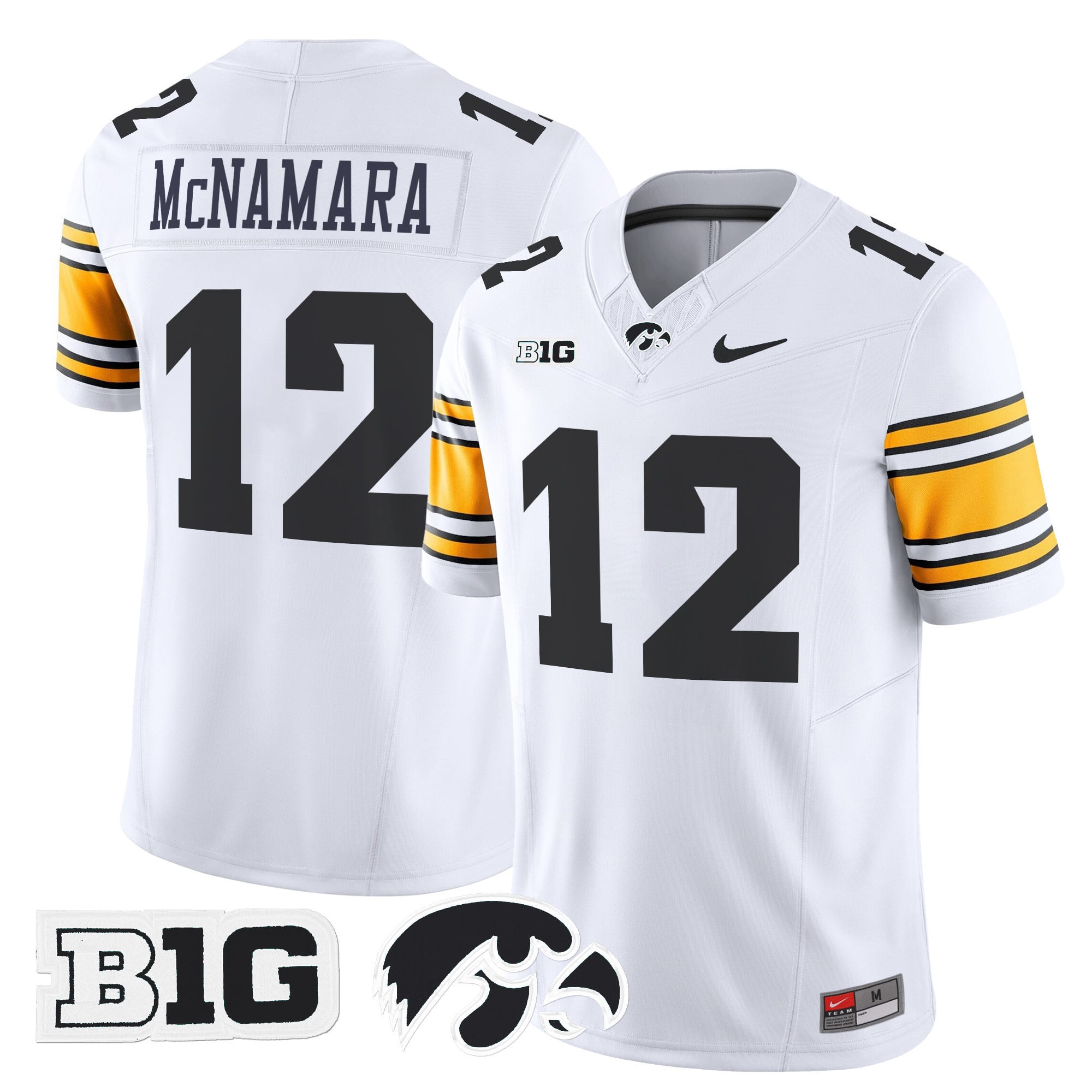 Men's Iowa Hawkeyes 2024 Vapor Limited Jersey - All Stitched