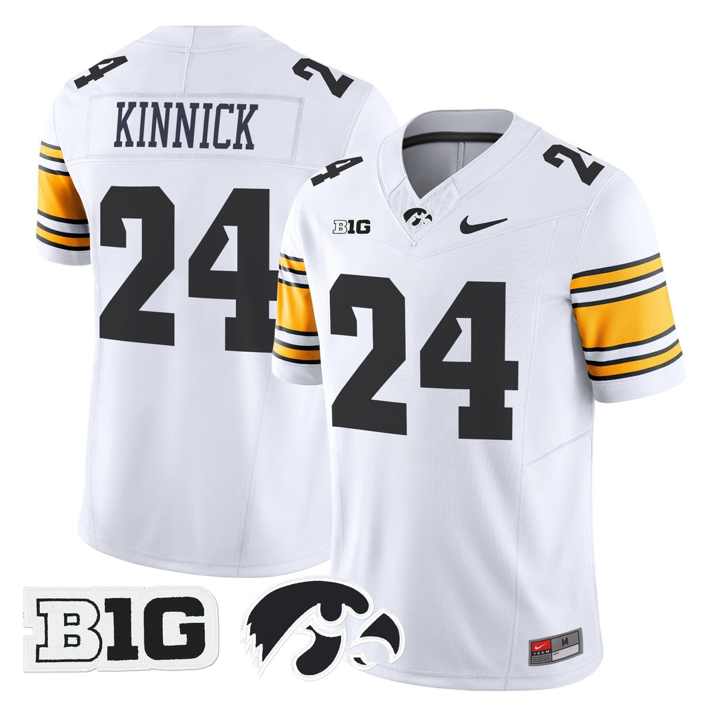 Men's Iowa Hawkeyes 2024 Vapor Limited Jersey - All Stitched