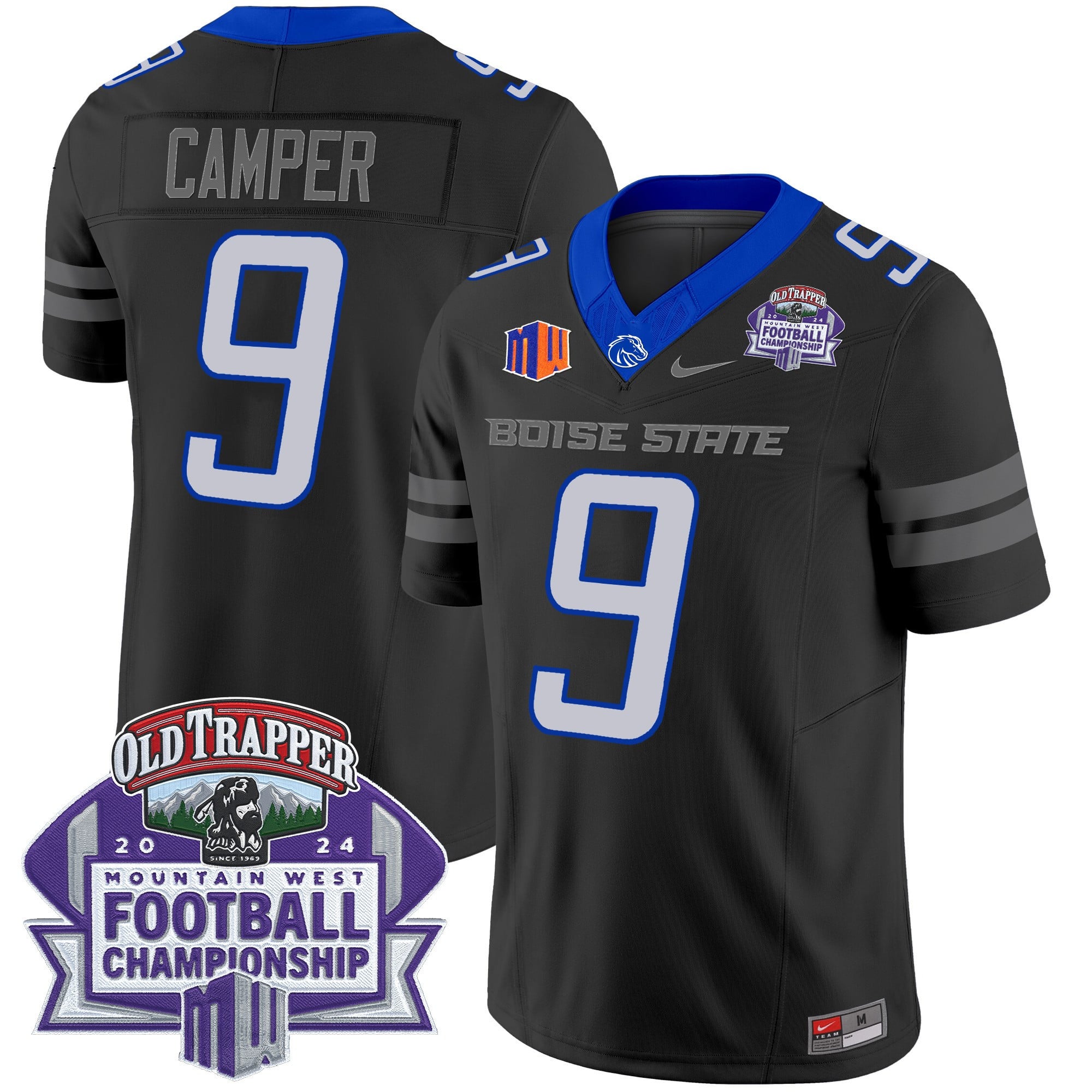 Men's Boise State Broncos 2024 Championship Vapor Limited Jersey - All Stitched
