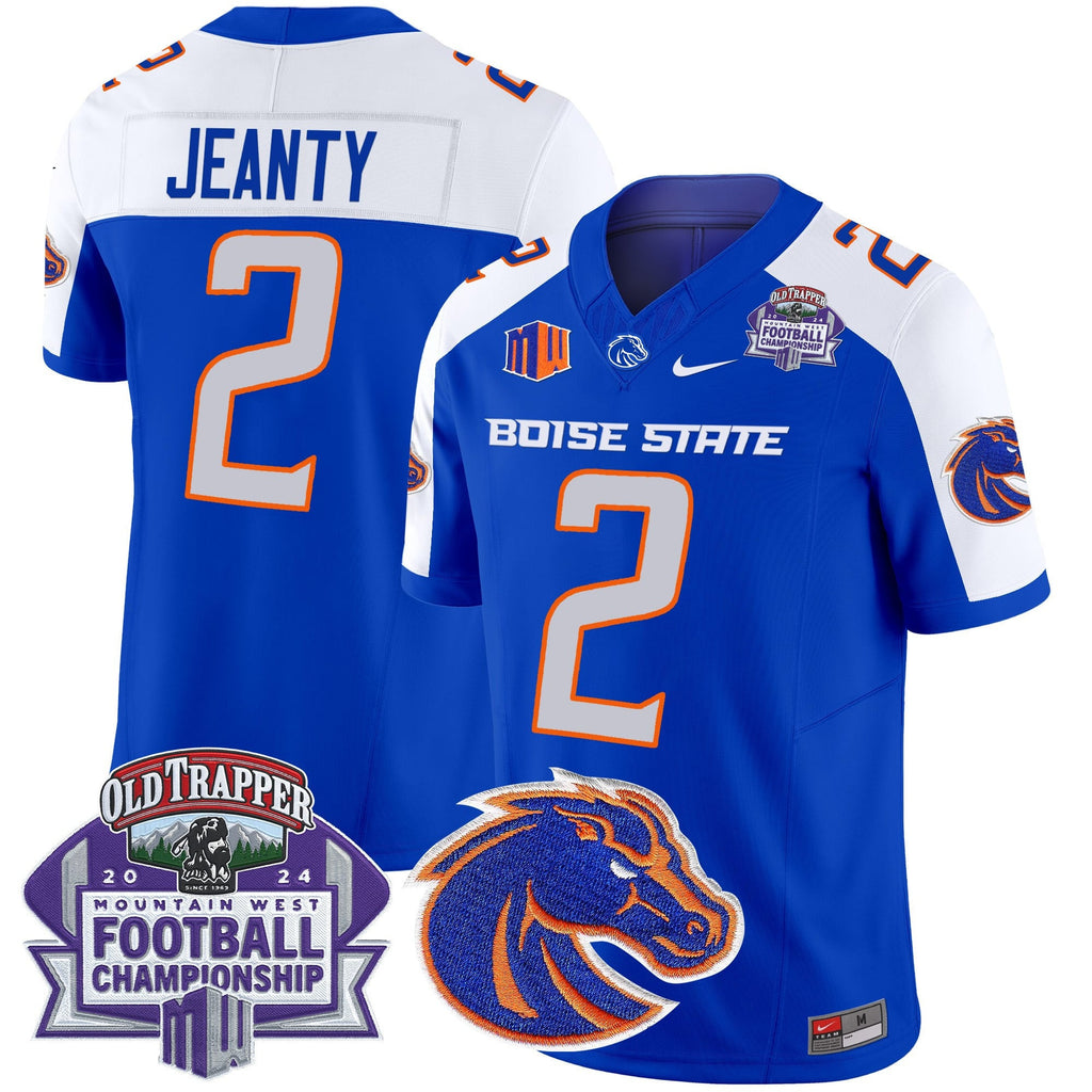 Men's Boise State Broncos 2024 Championship Vapor Limited Jersey - All Stitched