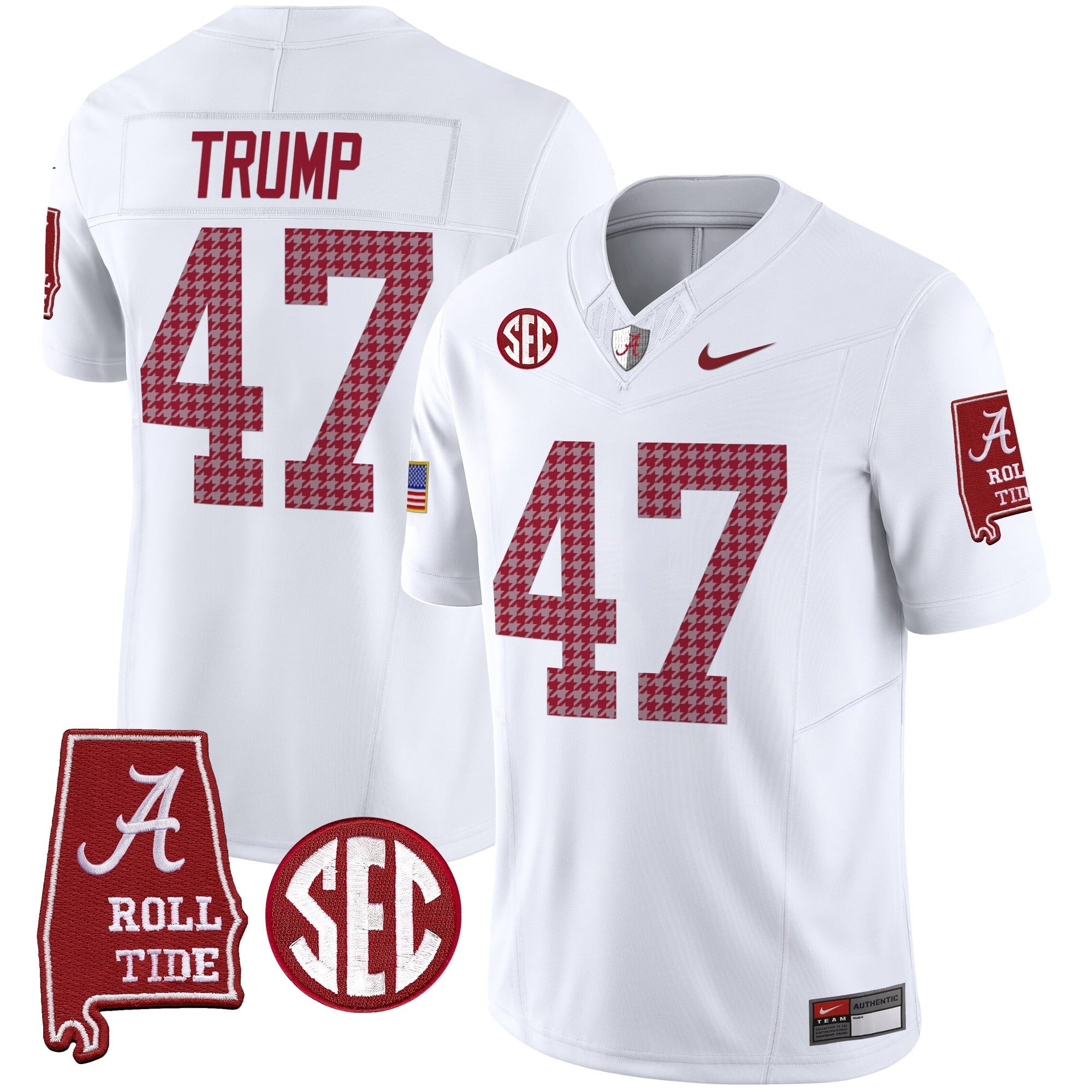 Men's Alabama Crimson Tide Pro Combat Vapor Limited Jersey - All Stitched