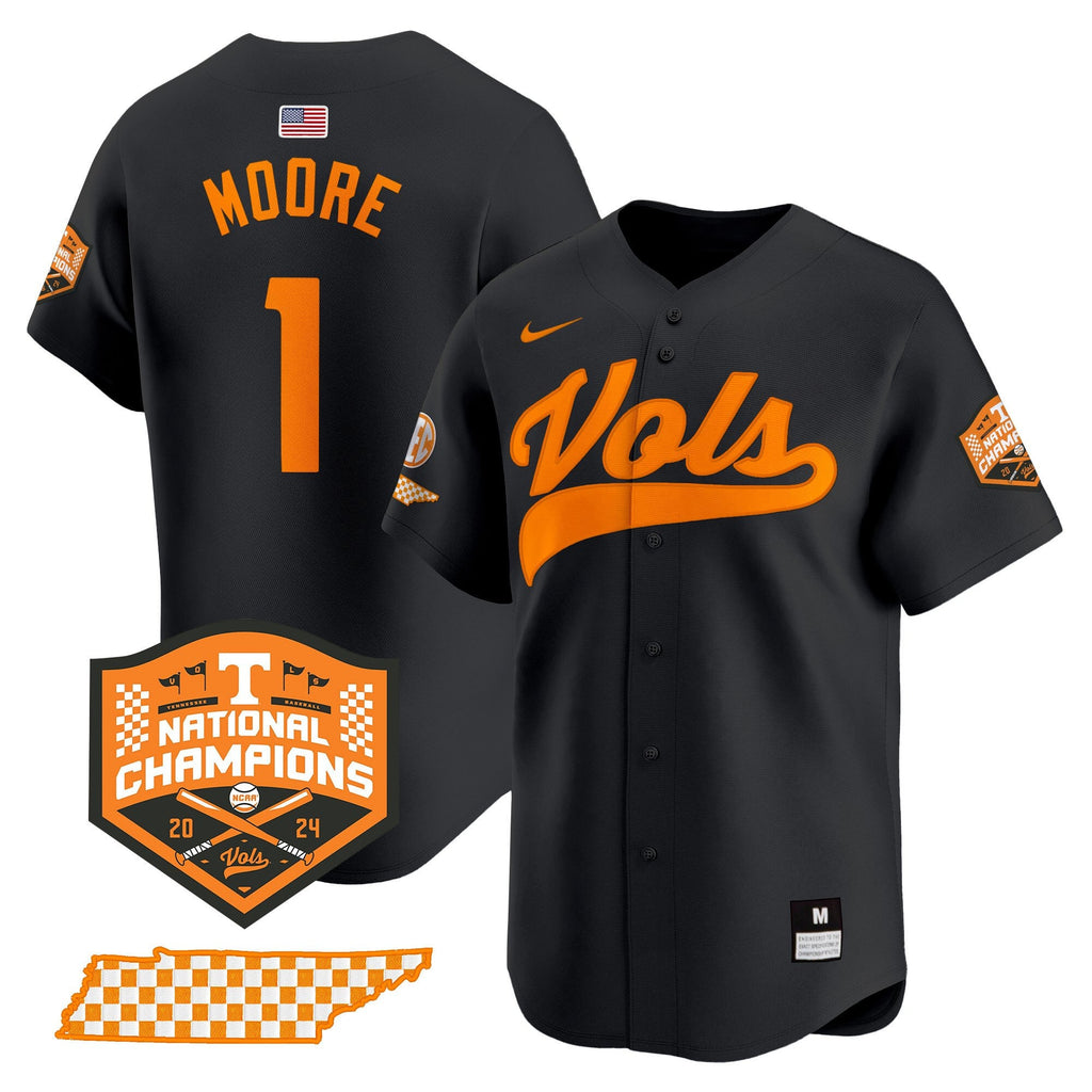 Men's Tennessee Volunteers 2024 Champions Vapor Premier Limited Jersey - All Stitched
