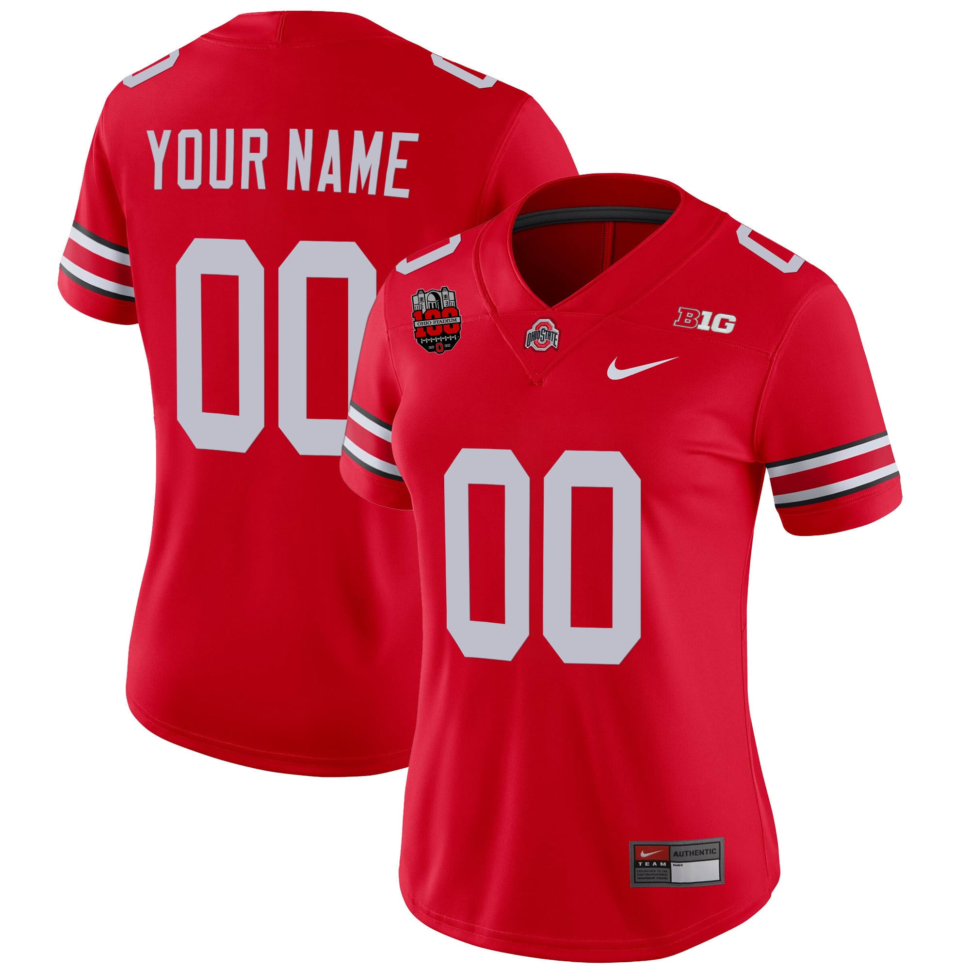 Ohio State Buckeyes Player Custom Jersey - All Stitched