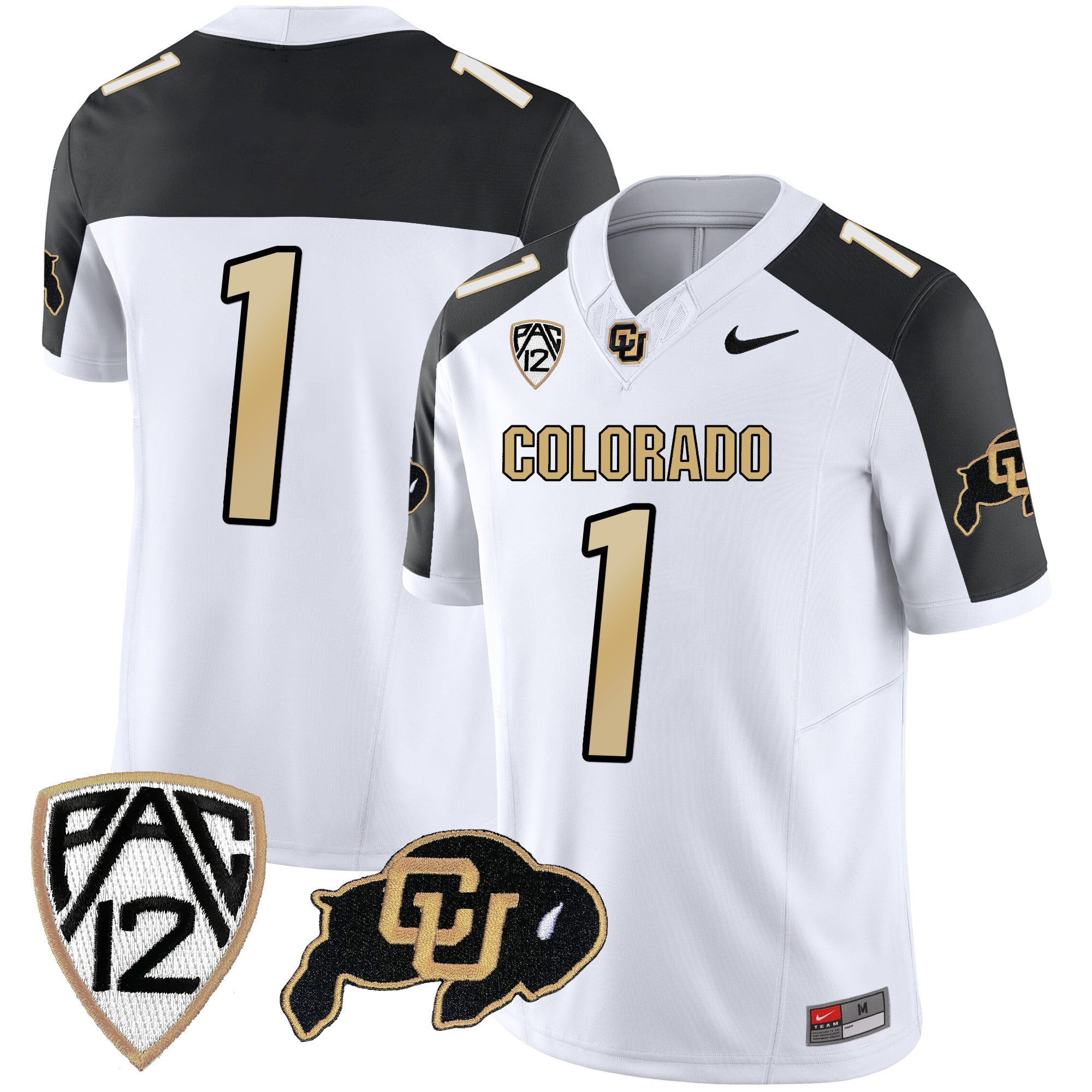 Men's Colorado Buffaloes Vapor Limited Jersey V2 - All Stitched