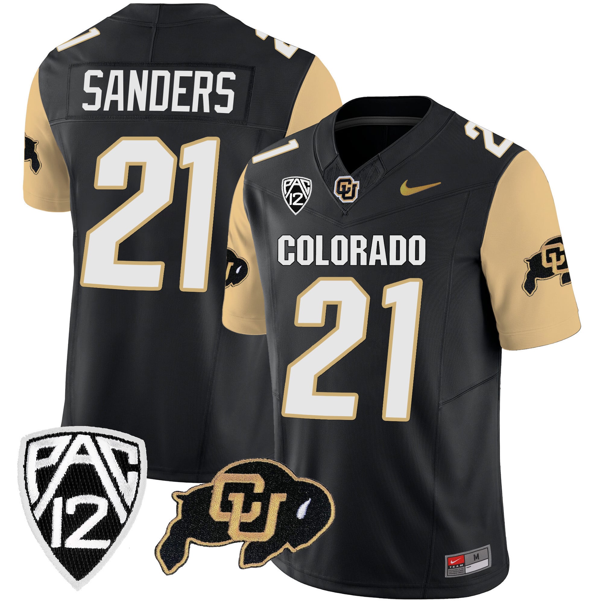 Men's Colorado Buffaloes Vapor Limited Jersey V2 - All Stitched