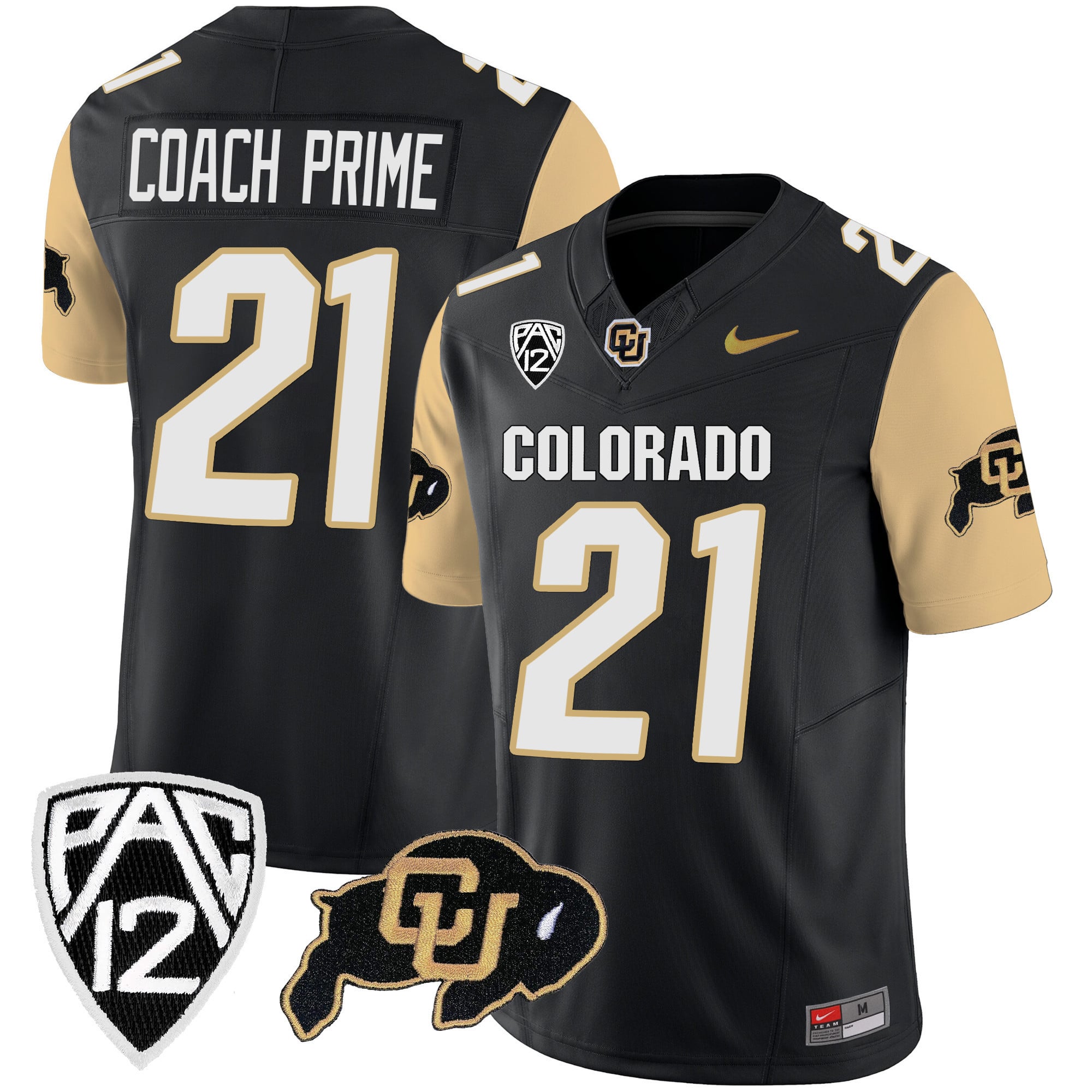 Men's Colorado Buffaloes Vapor Limited Jersey V2 - All Stitched