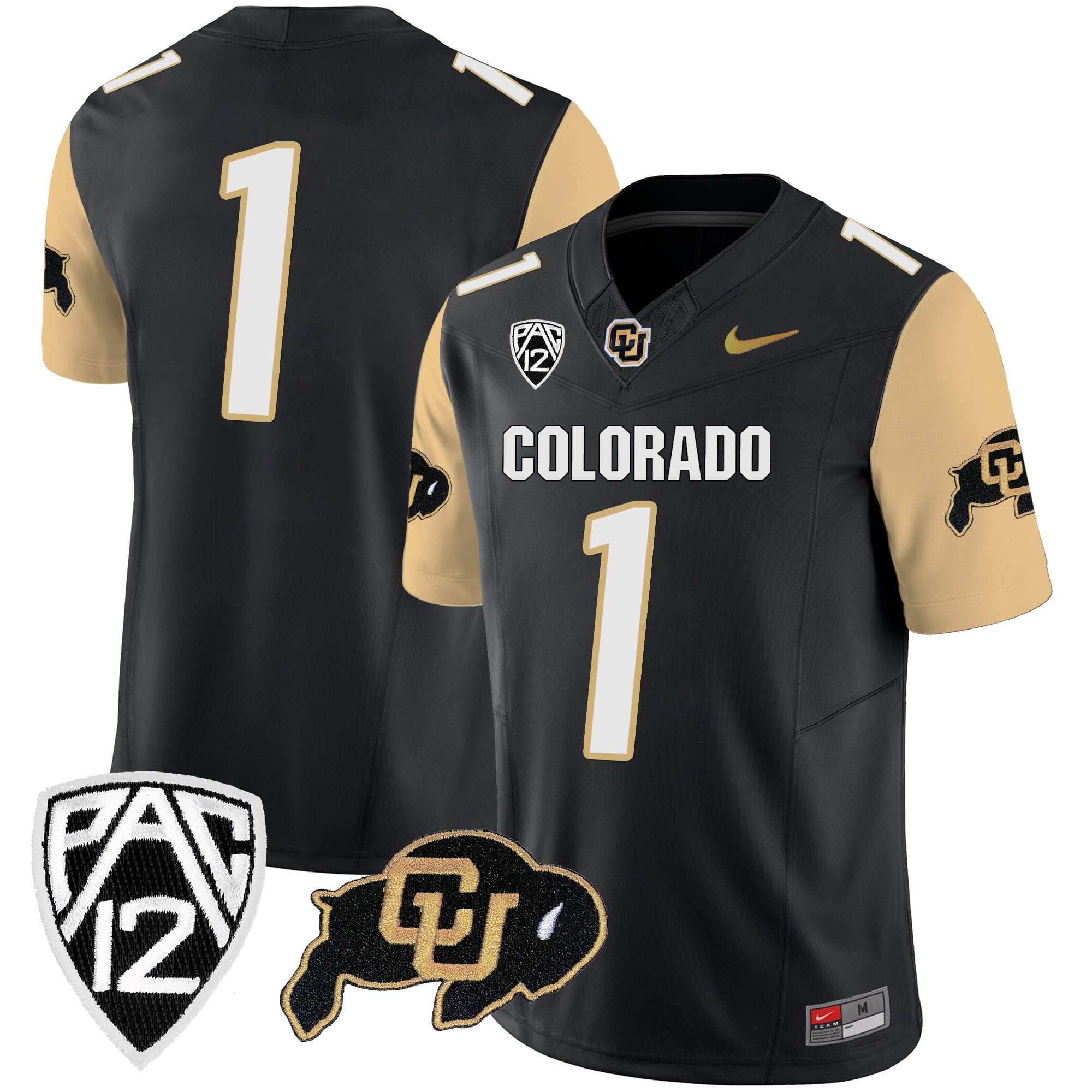 Men's Colorado Buffaloes Vapor Limited Jersey V2 - All Stitched