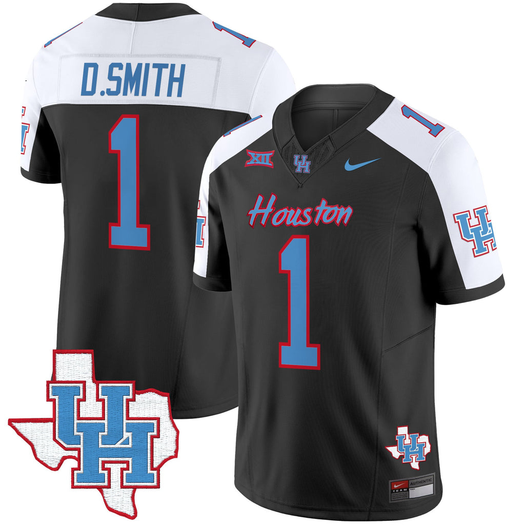 Men's Houston Cougars 2024 Oilers Inspired Vapor Limited Jersey - All Stitched