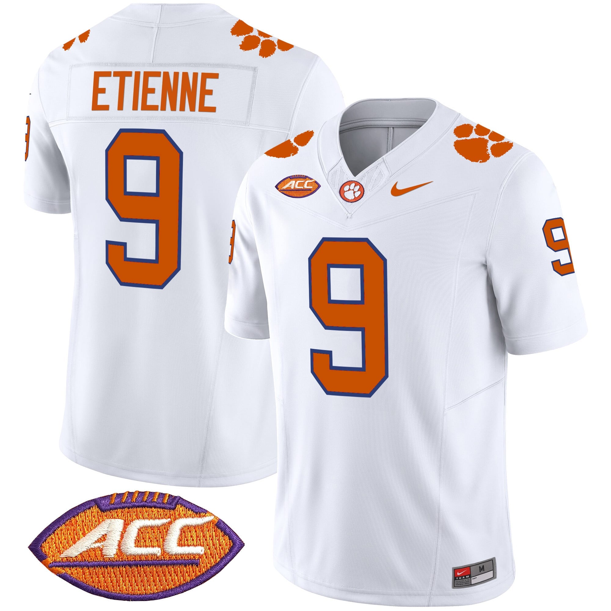 Men's Clemson Tigers Vapor Limited Jersey V2 - All Stitched
