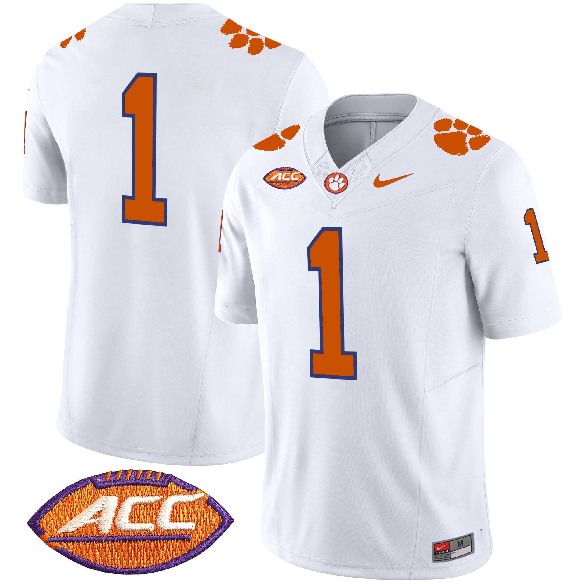 Men's Clemson Tigers Vapor Limited Jersey V2 - All Stitched