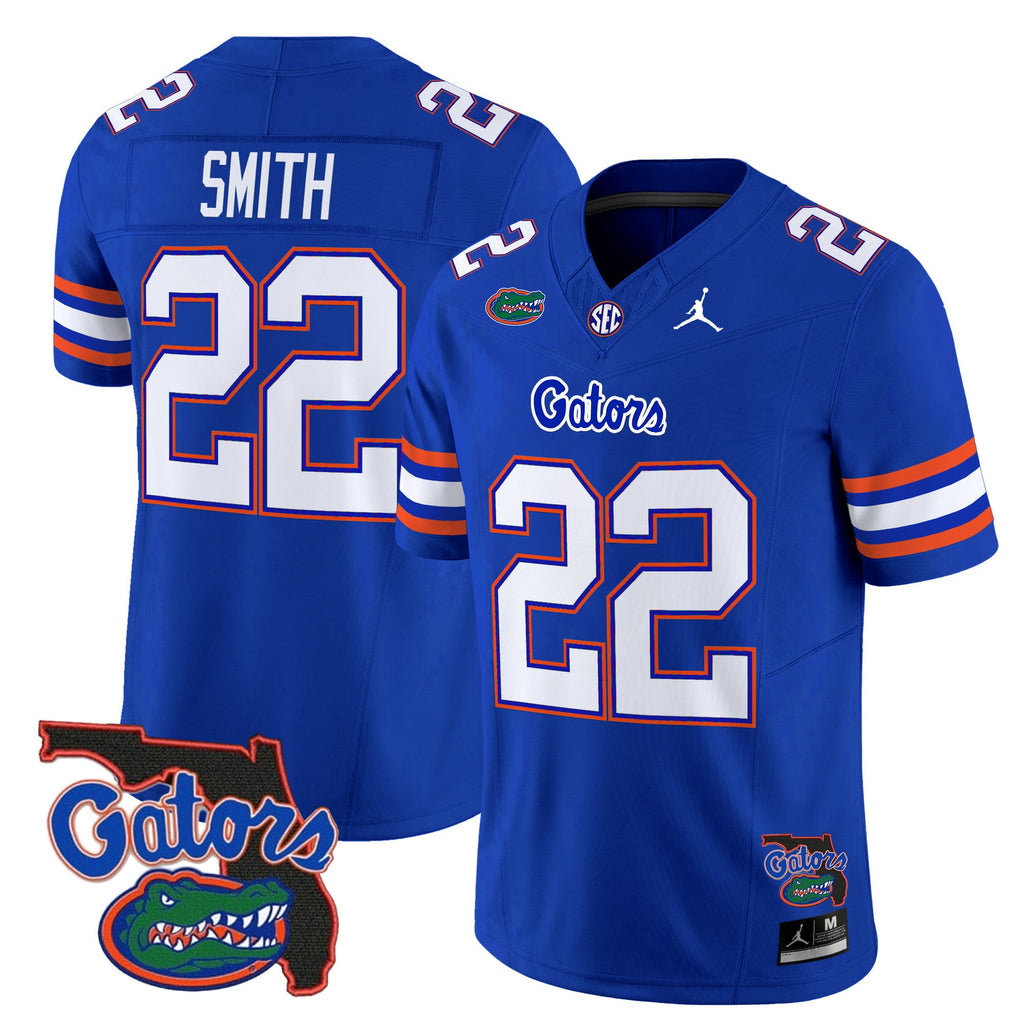 Men's Florida Gators 2024 Florida Patch Vapor Limited Jersey - All Stitched