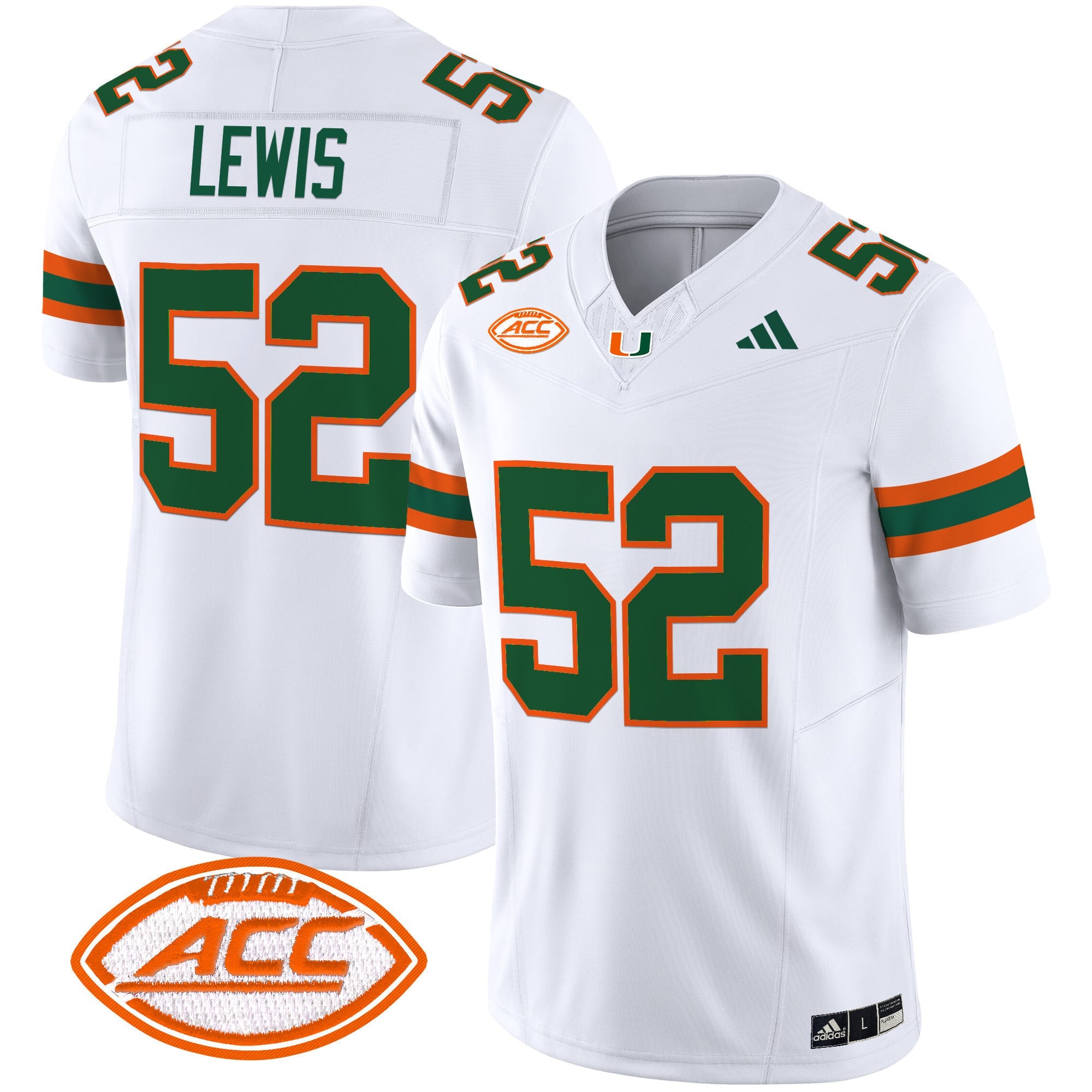 Men's Miami Hurricanes 2024 Vapor Limited Jersey - All Stitched