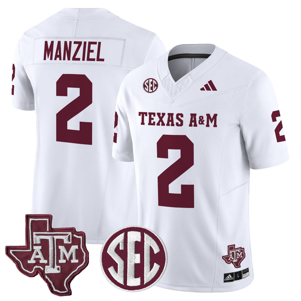 Men's Texas A&M Aggies 2024 Vapor Limited Jersey - All Stitched