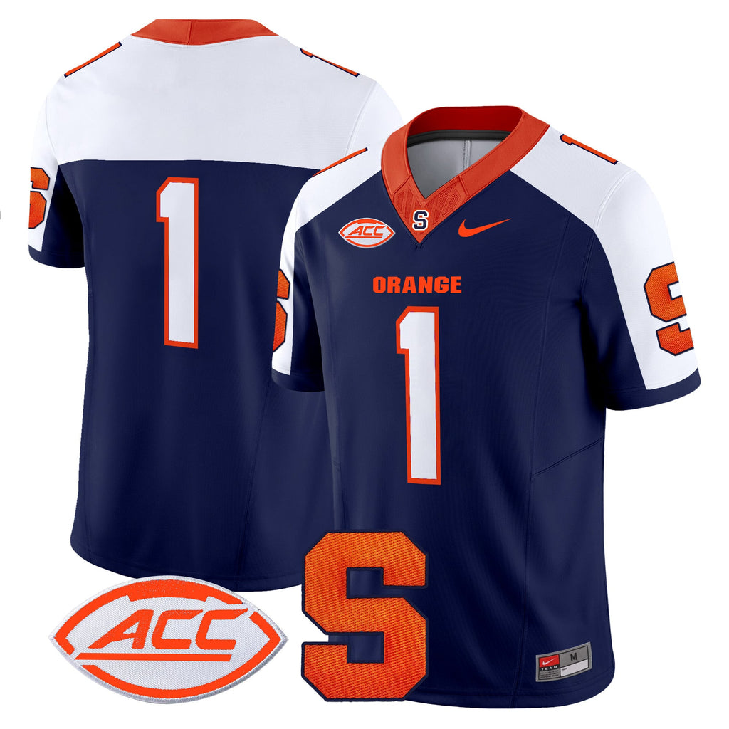 Men's Syracuse Orange 2024 Vapor Limited Jersey - All stitched