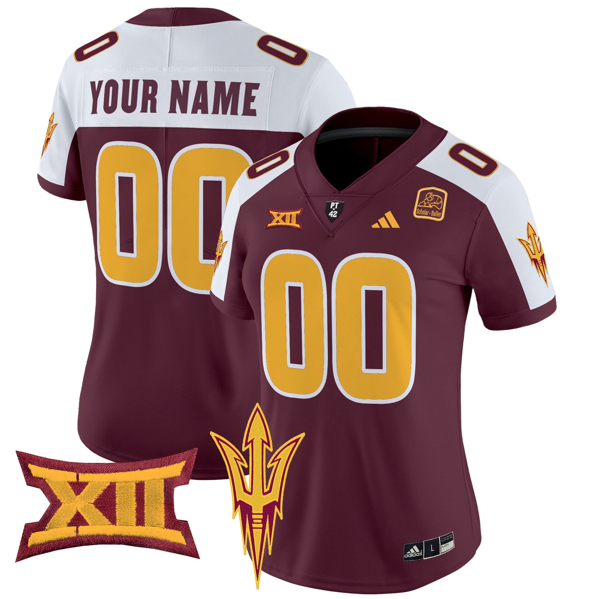 Arizona State Sun Devils 2024 Vapor Limited Custom Jersey - All Stitched