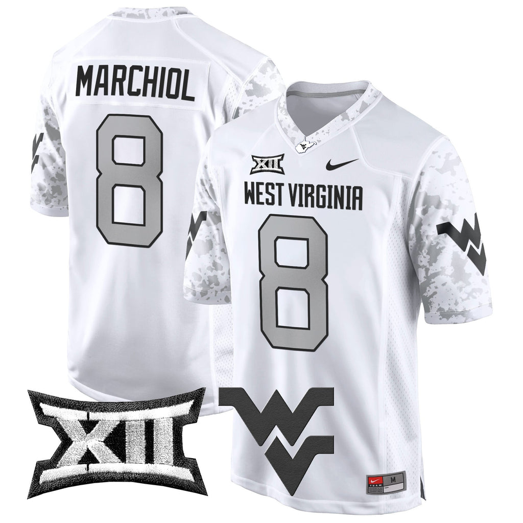Men's West Virginia Mountaineers 2024 Game Jersey - All Stitched