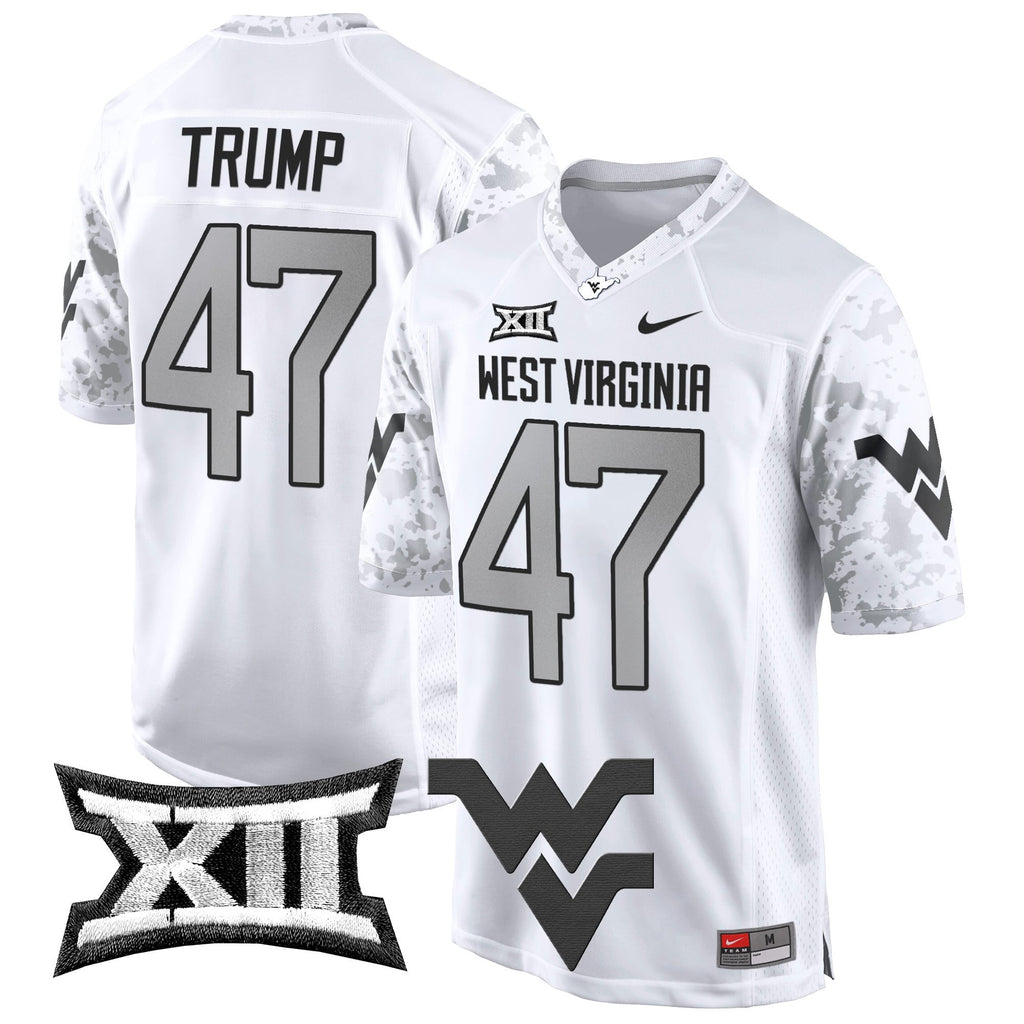 Men's West Virginia Mountaineers 2024 Game Jersey - All Stitched