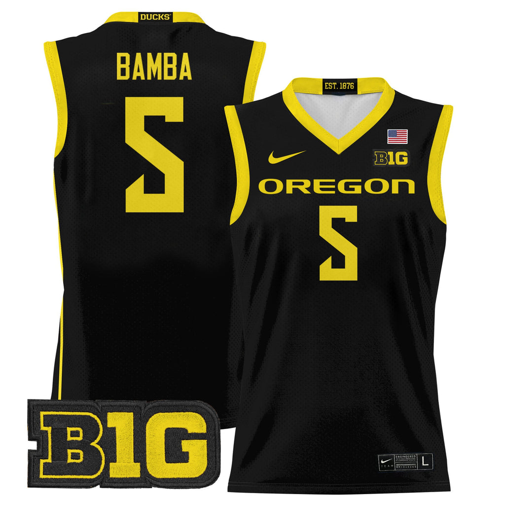 Men's Oregon Ducks 2024 Lightweight Basketball Jersey - All Stitched