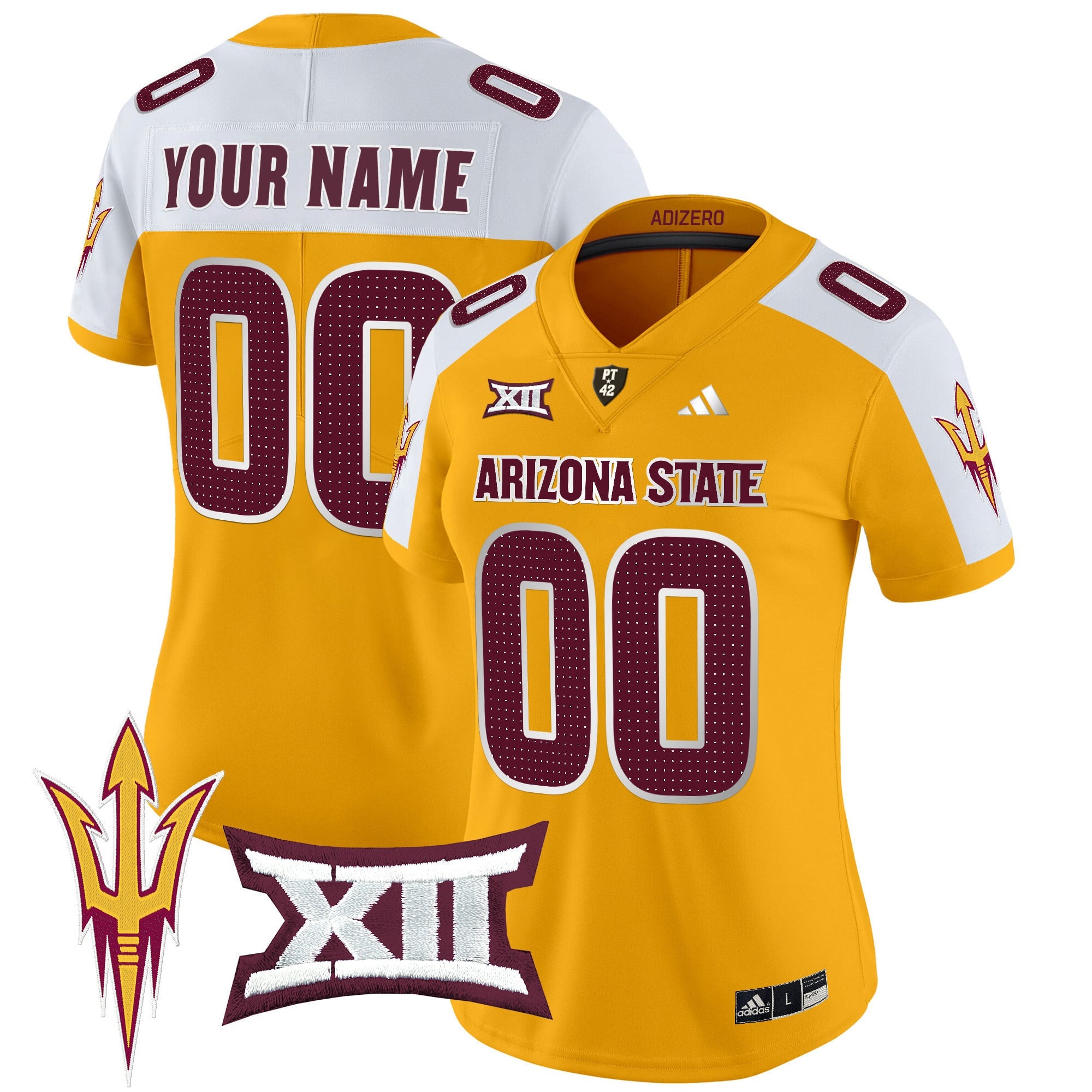 Arizona State Sun Devils 2024 Vapor Limited Custom Jersey V2 - All Stitched