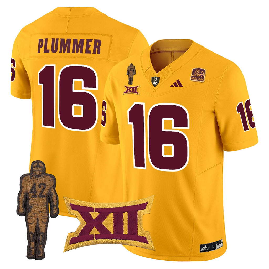 Men's Arizona State Sun Devils 2024 Pat Tillman Honoring Patch Vapor Limited Jersey - All Stitched