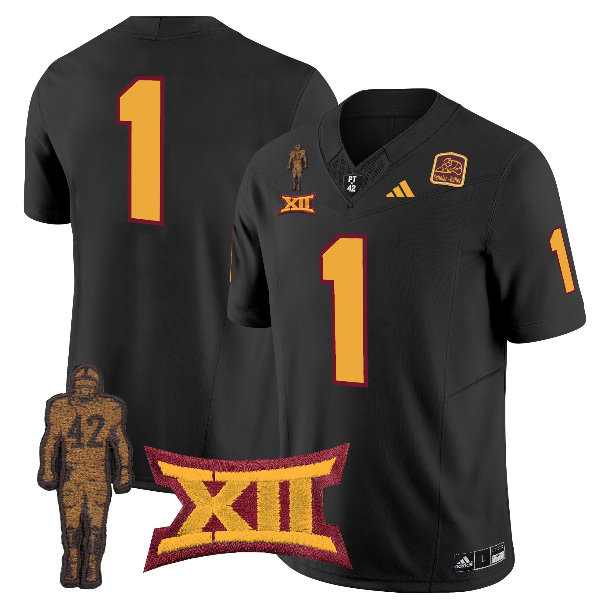 Men's Arizona State Sun Devils 2024 Pat Tillman Honoring Patch Vapor Limited Jersey - All Stitched