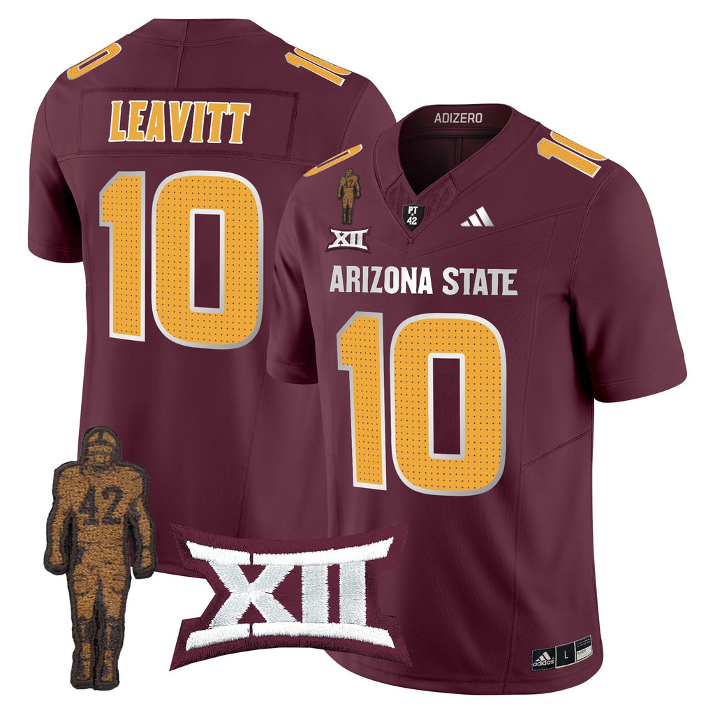 Men's Arizona State Sun Devils 2024 Pat Tillman Honoring Patch Vapor Limited Jersey V2 - All Stitched