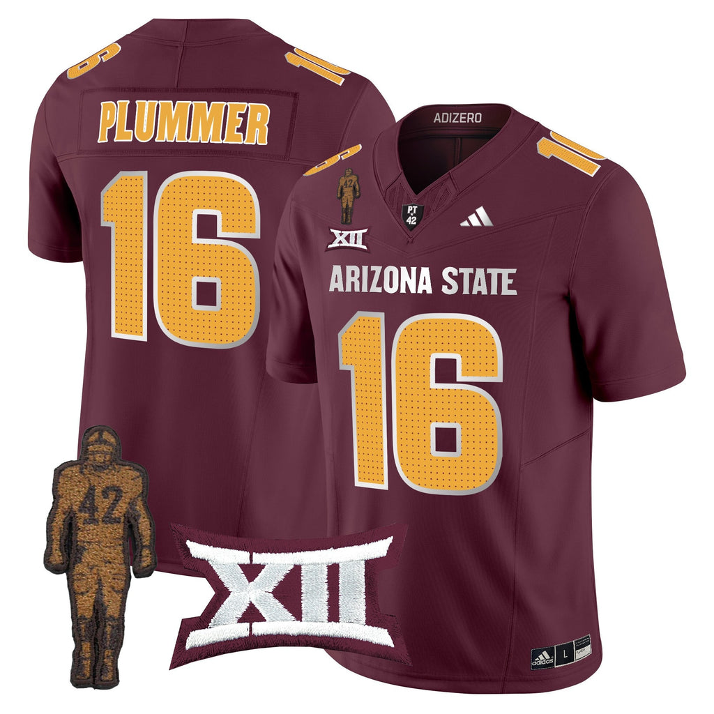 Men's Arizona State Sun Devils 2024 Pat Tillman Honoring Patch Vapor Limited Jersey V2 - All Stitched